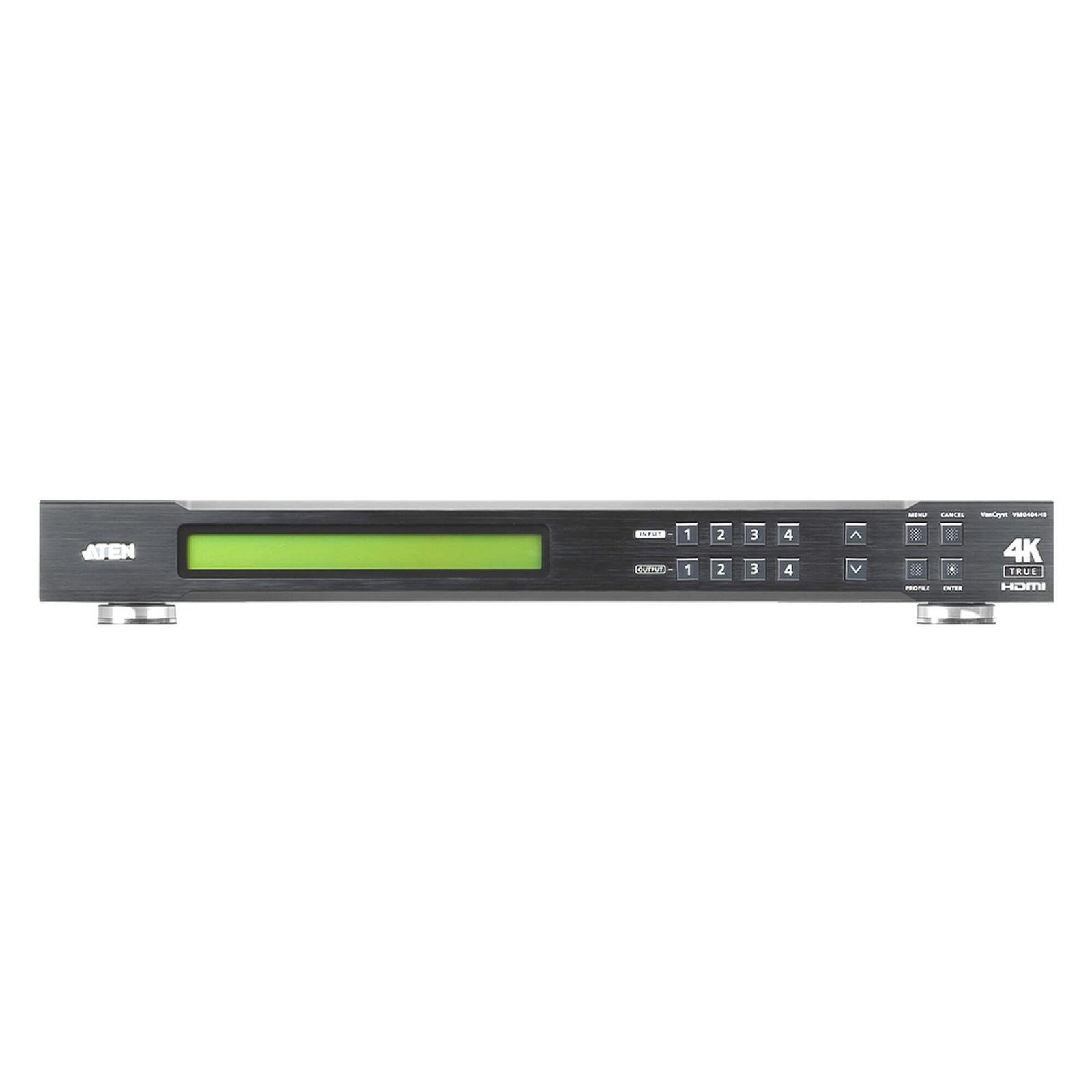 Switch Matricial | 4×4 | True 4K |  4096×2160 / 384 x2160 a 60 Hz  | HDR 4:4:4 | HDCP 2.2 | Diferentes Métodos de Control | EDID Expert™ VM0404HB - ATEN