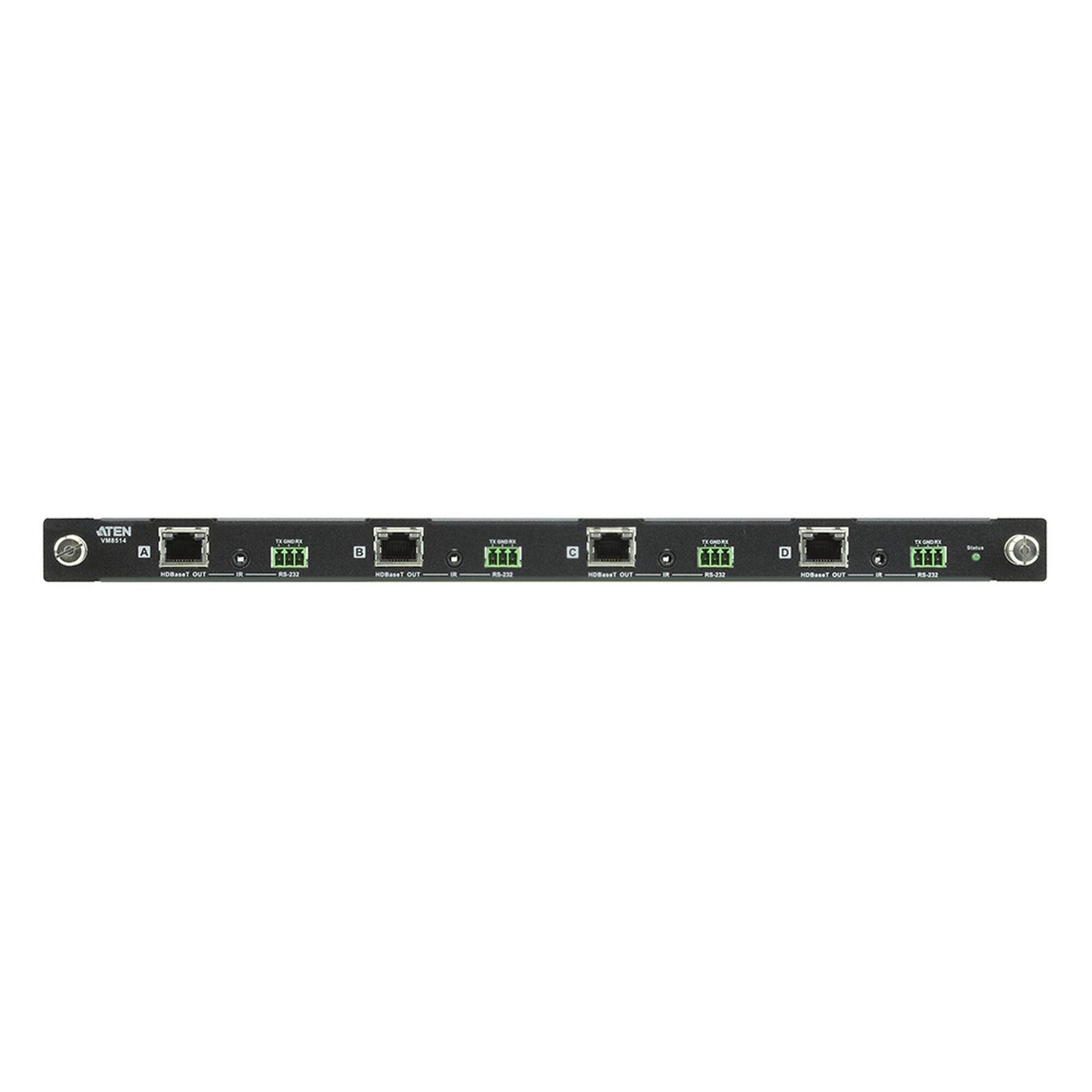 Tarjeta de Entrada HDBaseT | 4 Puertos | HDCP 1.4 | EDID Expert | Compatible con Audio | Compatible con VM1600A VM8514 - ATEN