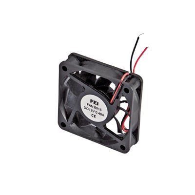 Ventilador Anticondensante Axial Cuadrado, 60x60x25 mm, 24 Vcc, 4500 RPM, 2.9 W, 0.12 A, Flujo de Aire de 25.0 CFM, Unión Sellada. FAN-602524 - TXPRO
