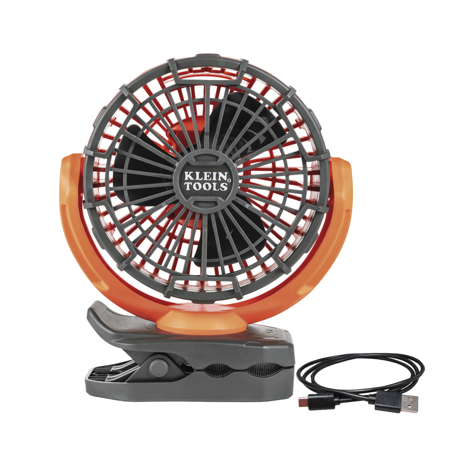 Ventilador Inalámbrico-Portátil Recargable Ideal para el Trabajo. Montable por Pinza o por Potentes Imanes. Incluye cable USB-C PJSFM1 - KLEIN TOOLS