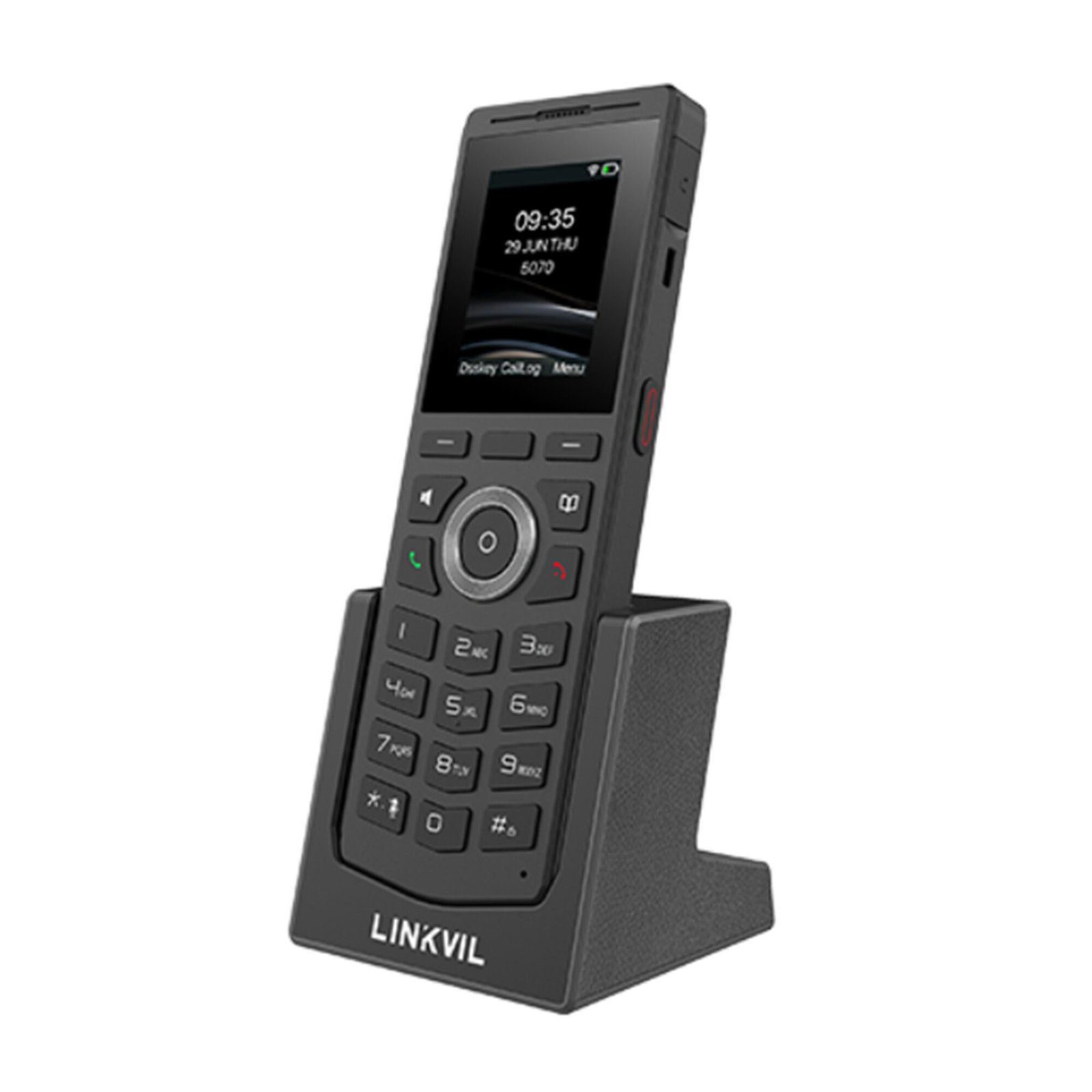 Teléfono IP Wi-Fi portátil y elegante diseñado para aplicaciones de comunicación móvil. W610W - FANVIL