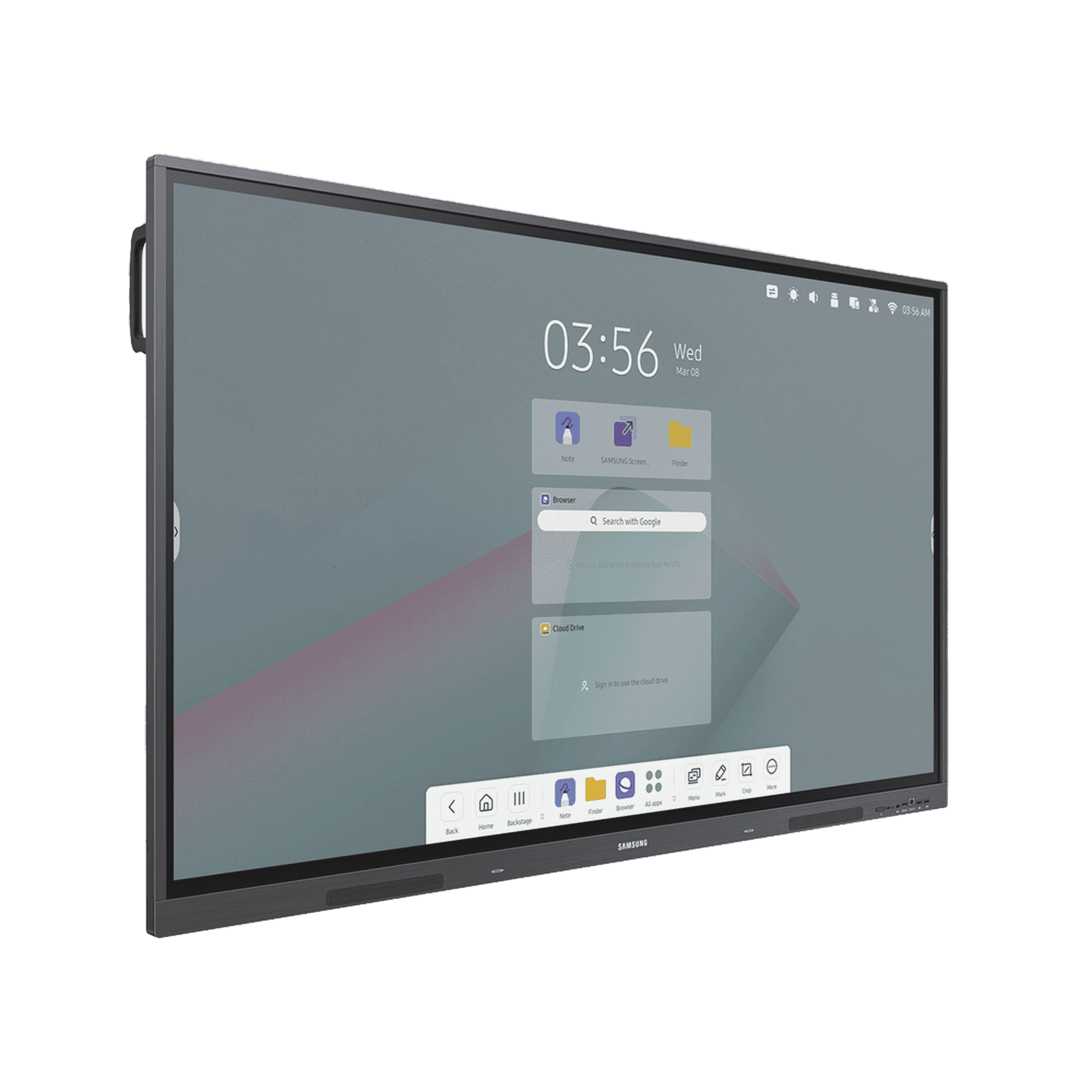 Pantalla Touch 4K Interactivo de 86″ con Lápiz Táctil. WIFI, Puertos USB/RS232/LAN/HDMI/DP, Compatible VESA WA86D - SAMSUNG ELECTRONICS