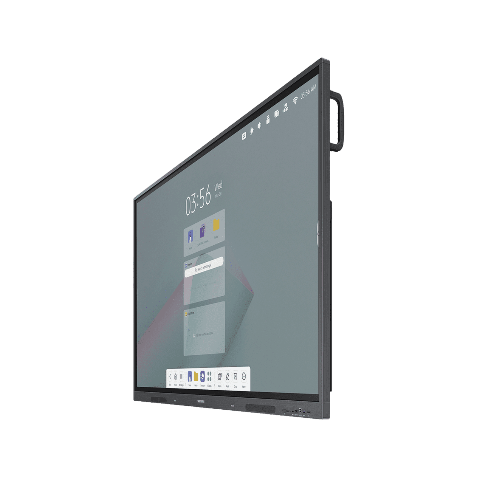 Pantalla Touch 4K Interactivo de 86″ con Lápiz Táctil. WIFI, Puertos USB/RS232/LAN/HDMI/DP, Compatible VESA WA86D - SAMSUNG ELECTRONICS