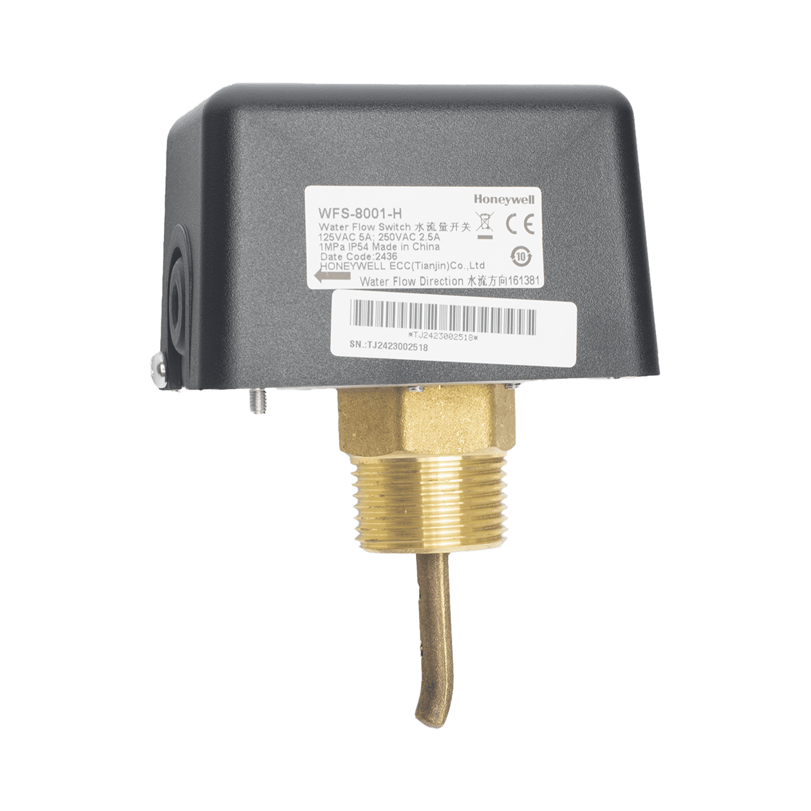 Interruptor de flujo de agua WFS-8001-H - HONEYWELL BMS