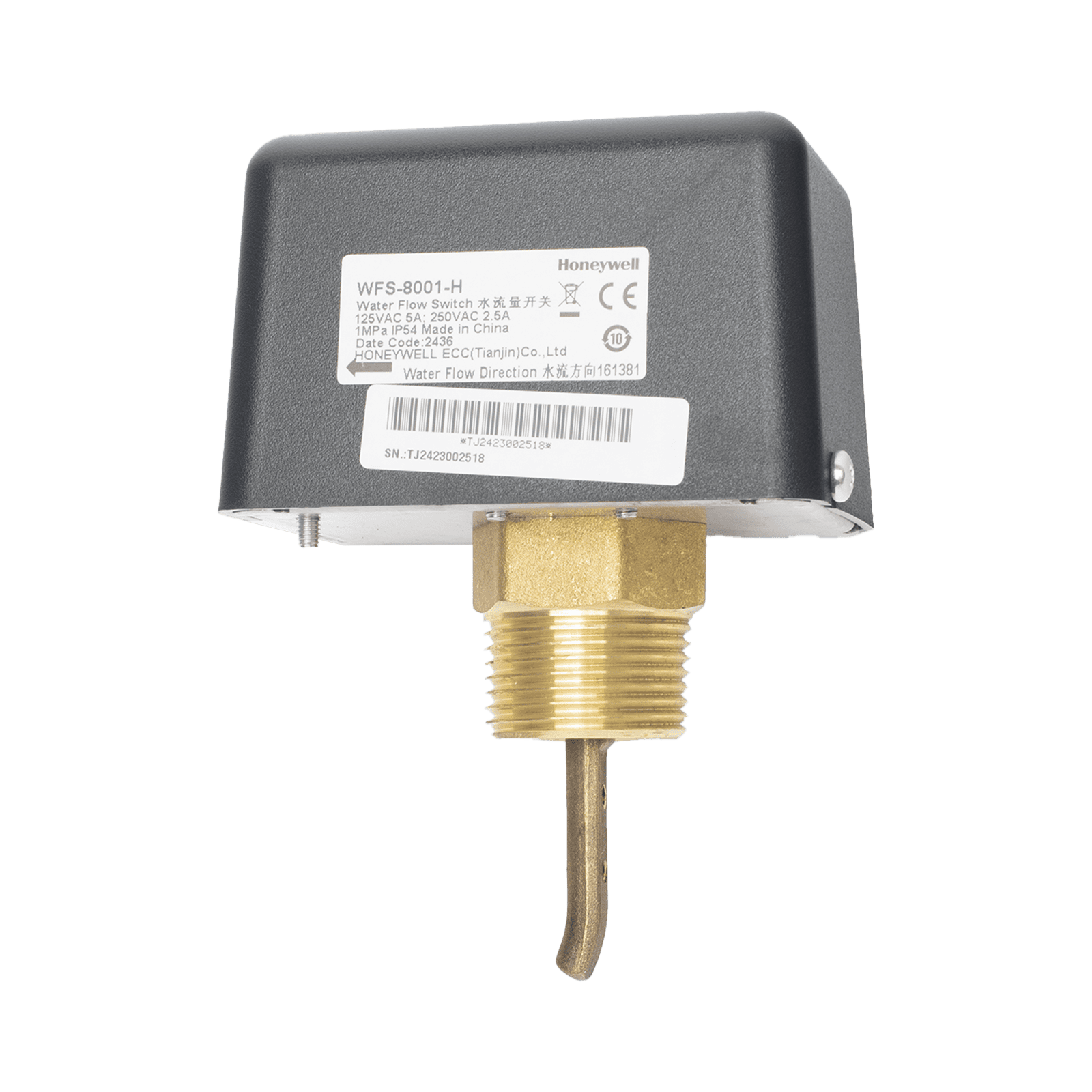 Interruptor de flujo de agua WFS-8001-H - HONEYWELL BMS