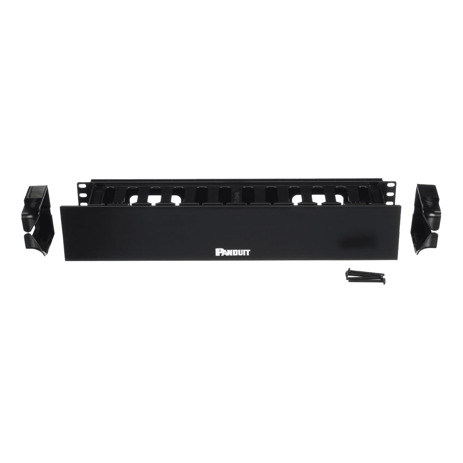 Organizador de Cables Horizontal PatchLink, Sencillo (Solo Frontal), Con Tapa Extendida, Para Rack de 19in, 2UR WMPHF2E - PANDUIT