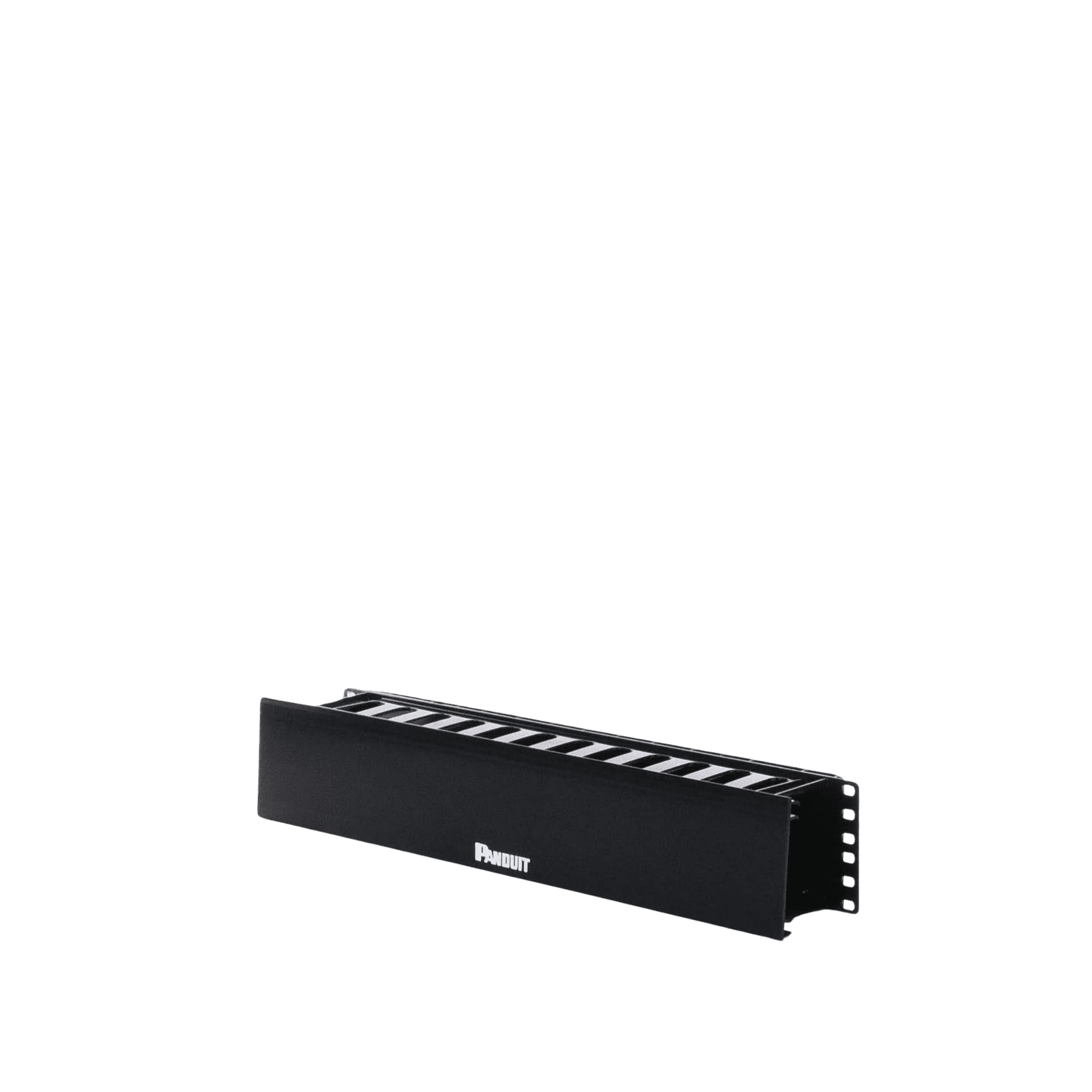 Organizador de Cables Horizontal PatchLink, Sencillo (Solo Frontal), Con Tapa Extendida, Para Rack de 19in, 2UR WMPHF2E - PANDUIT