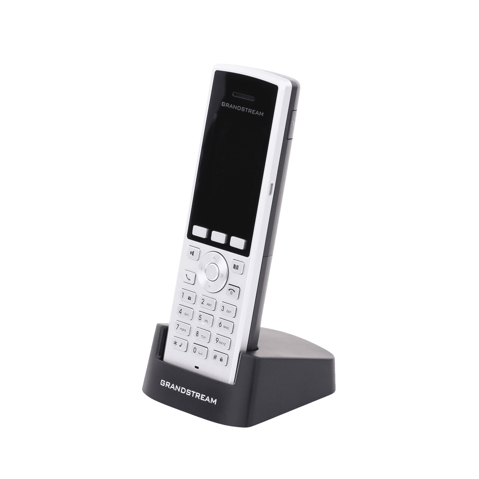 Teléfono WiFi portátil empresarial con 2 lineas y cuentas SIP, Bluetooth y botón Push-to-talk WP822 - Grandstream