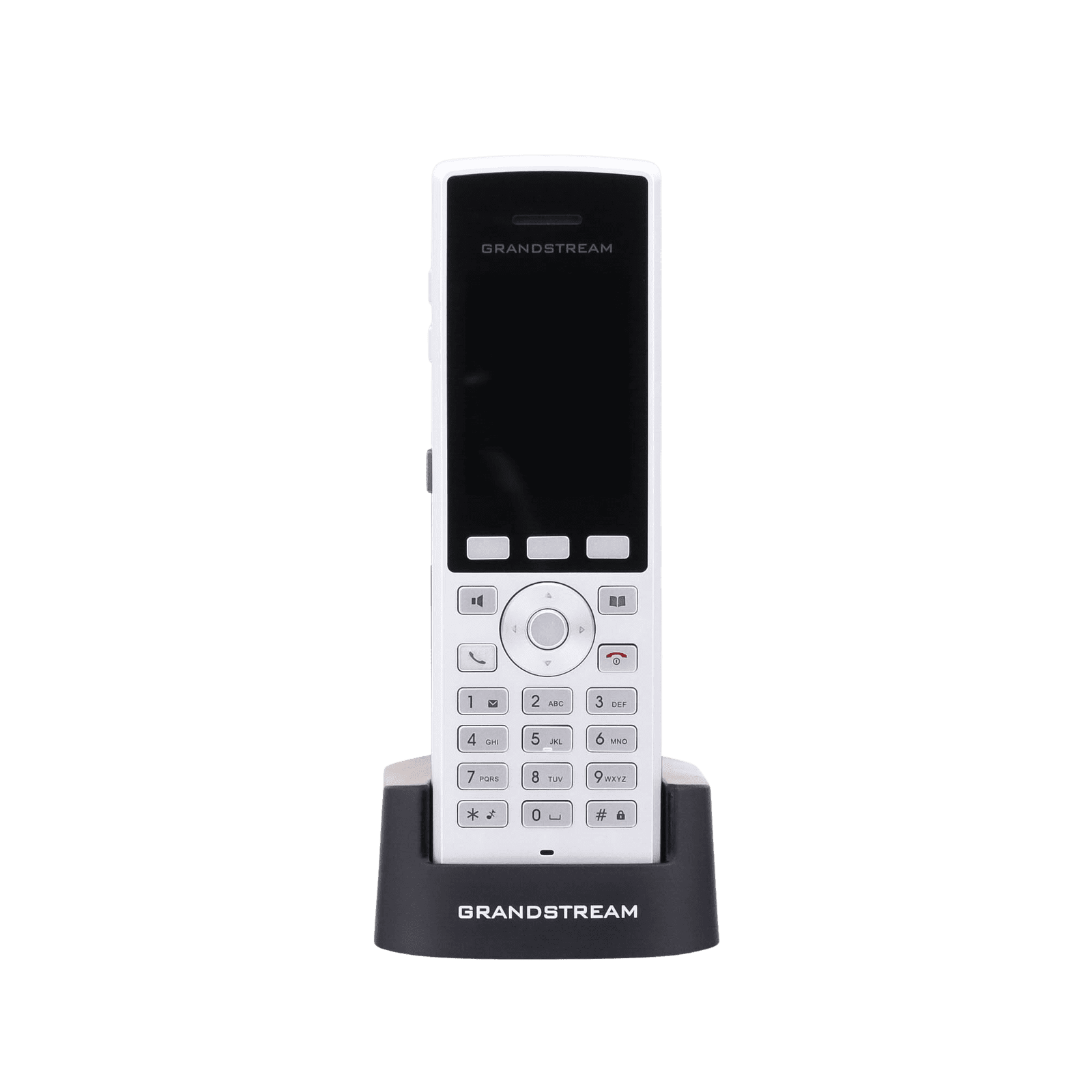 Teléfono WiFi portátil empresarial con 2 lineas y cuentas SIP, Bluetooth y botón Push-to-talk WP822 - Grandstream