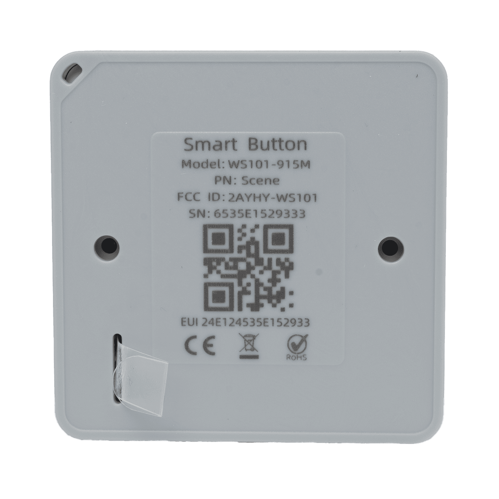 Botón Inteligente Inalámbrico para Automatización y Alertas con LoRaWAN WS101915M - MILESIGHT