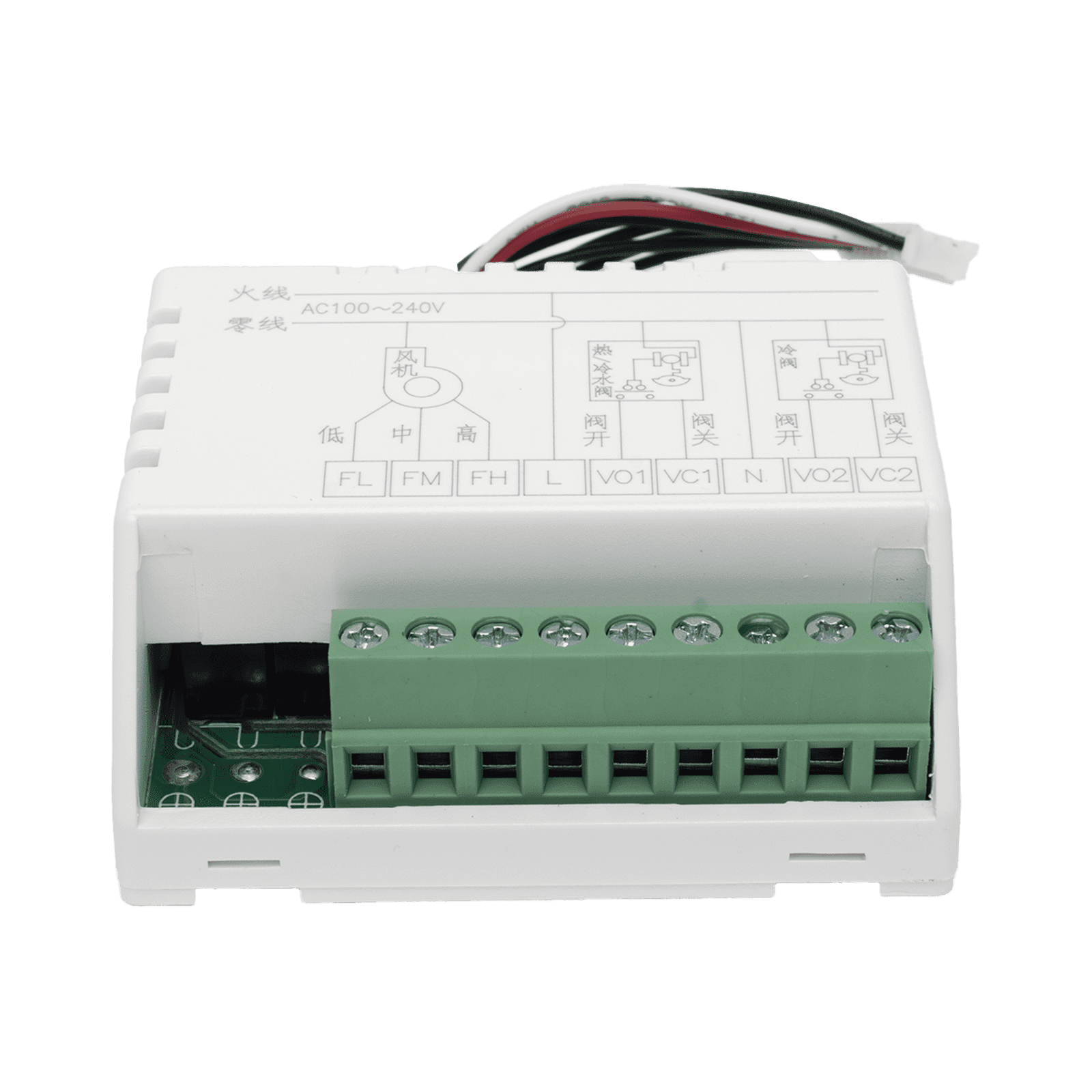 Controlador de temperatura WS8: 100 a 240 V CA: Blanco: Tubo 2/4 WS8B4WB/U - HONEYWELL BMS