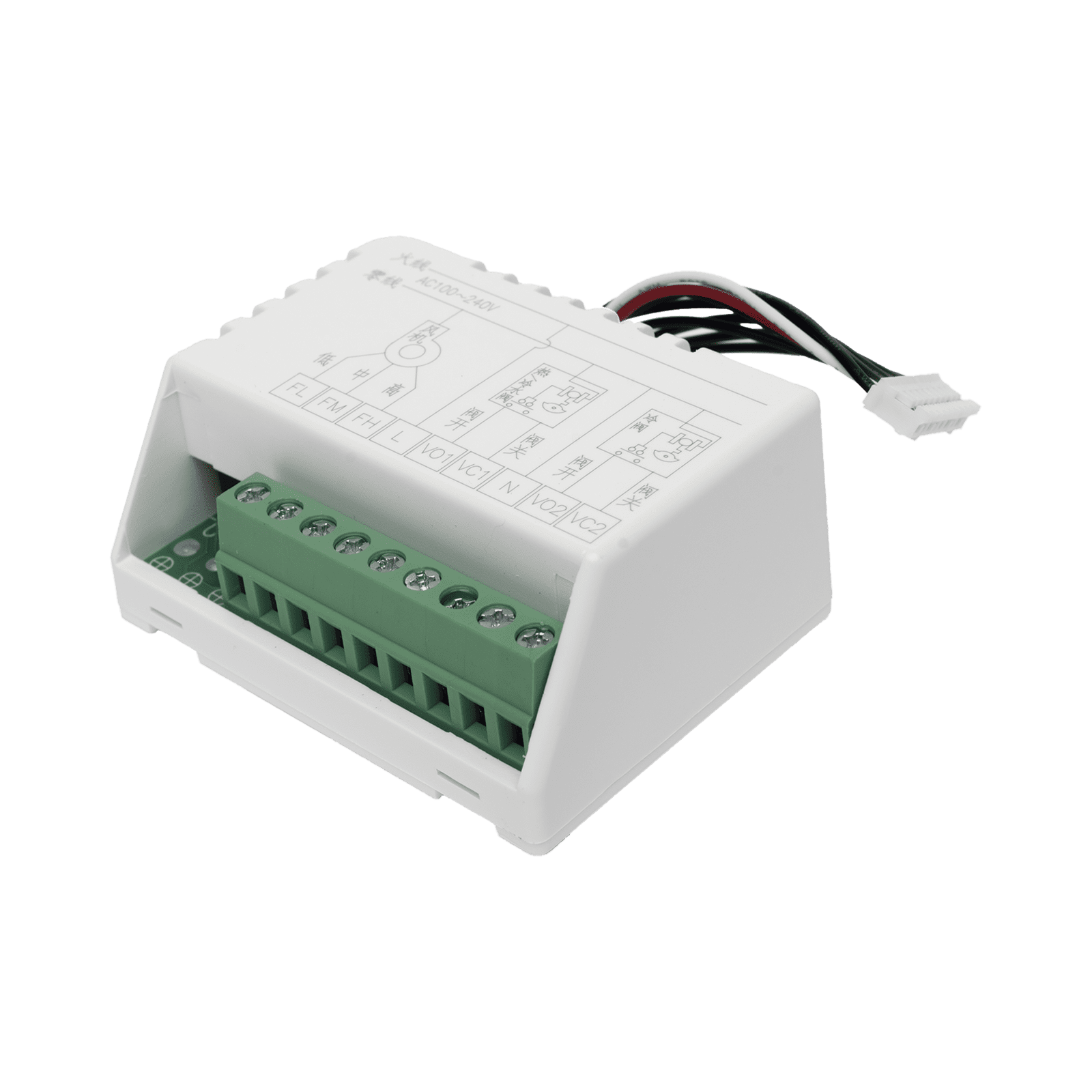 Controlador de temperatura WS8: 100 a 240 V CA: Blanco: Tubo 2/4 WS8B4WB/U - HONEYWELL BMS