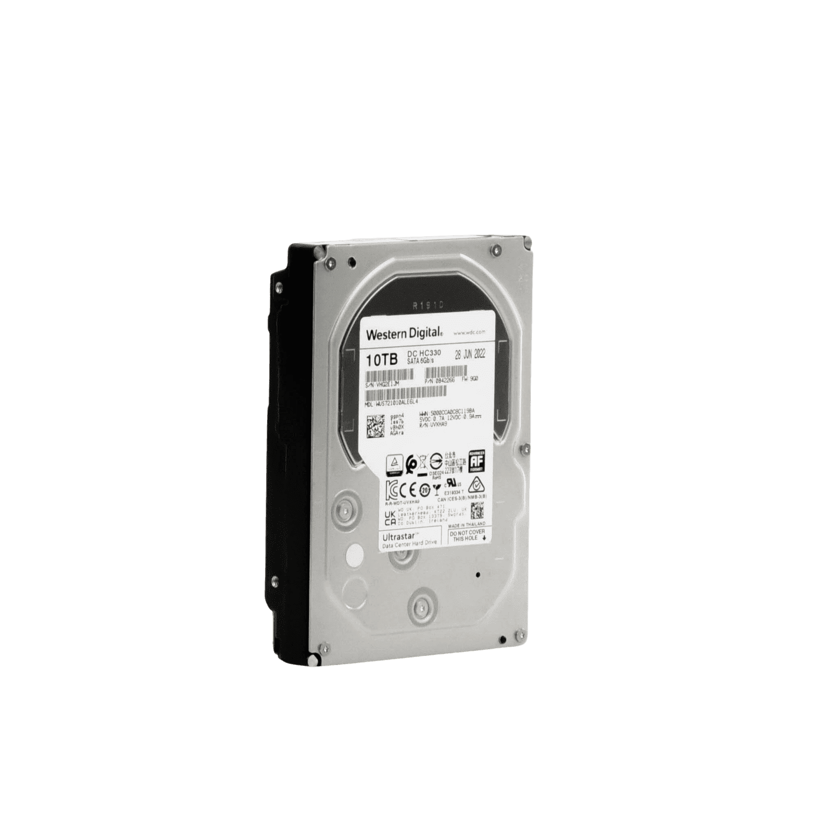 Disco Duro Enterprise 10 TB / Wester Digital (WD) / Serie Ultrastar / Recomendado para Data Center y NVRs de Alta Capacidad / Alto Performace WUS721010ALE6L4 - Western Digital (WD)