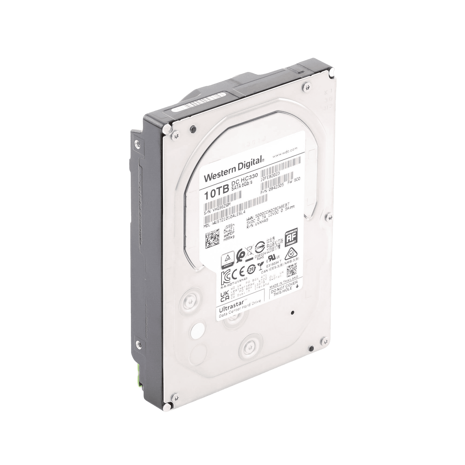 Disco Duro Enterprise 3.5″ 10 TB / Hikvision / 7200 RPM / SATA / Alto Rendimiento / Recomendado para NVRs HIKVISION WUS721010ALE6L4/HIK - HIKVISION