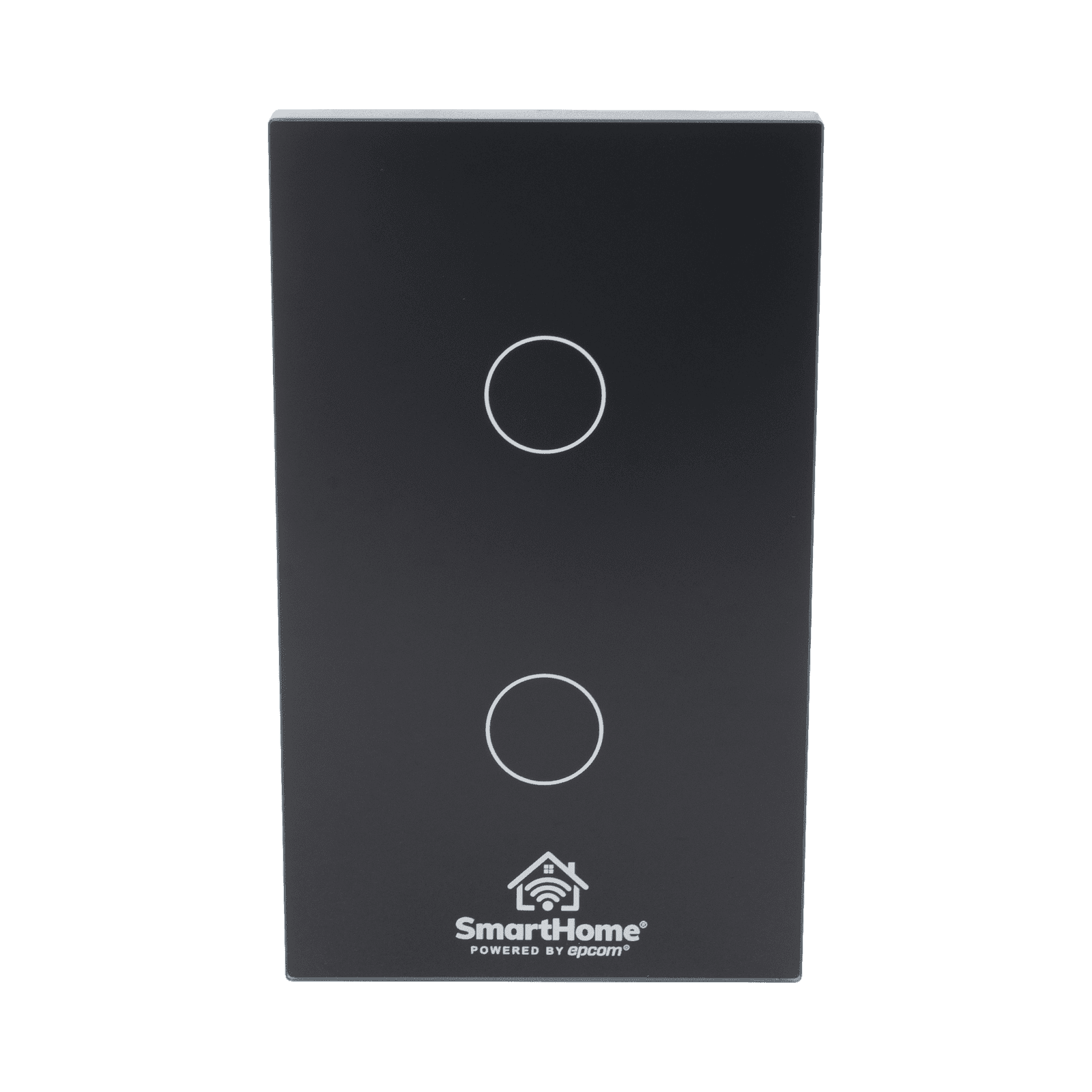 (Wifi) Apagador switch inalámbrico WIFI, control de 2 regresos de carga, 110V SHS412W - SMARTHOME BY EPCOM