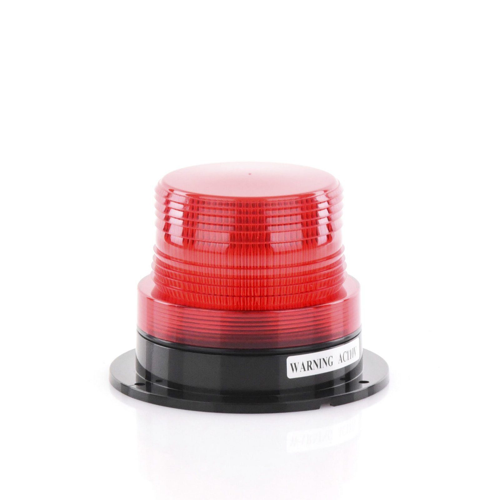 Burbuja Brillante de Larga Vida Útil, con 8 LEDs Color Rojo, Domo Rojo, 110 Vca X127R - EPCOM INDUSTRIAL SIGNALING