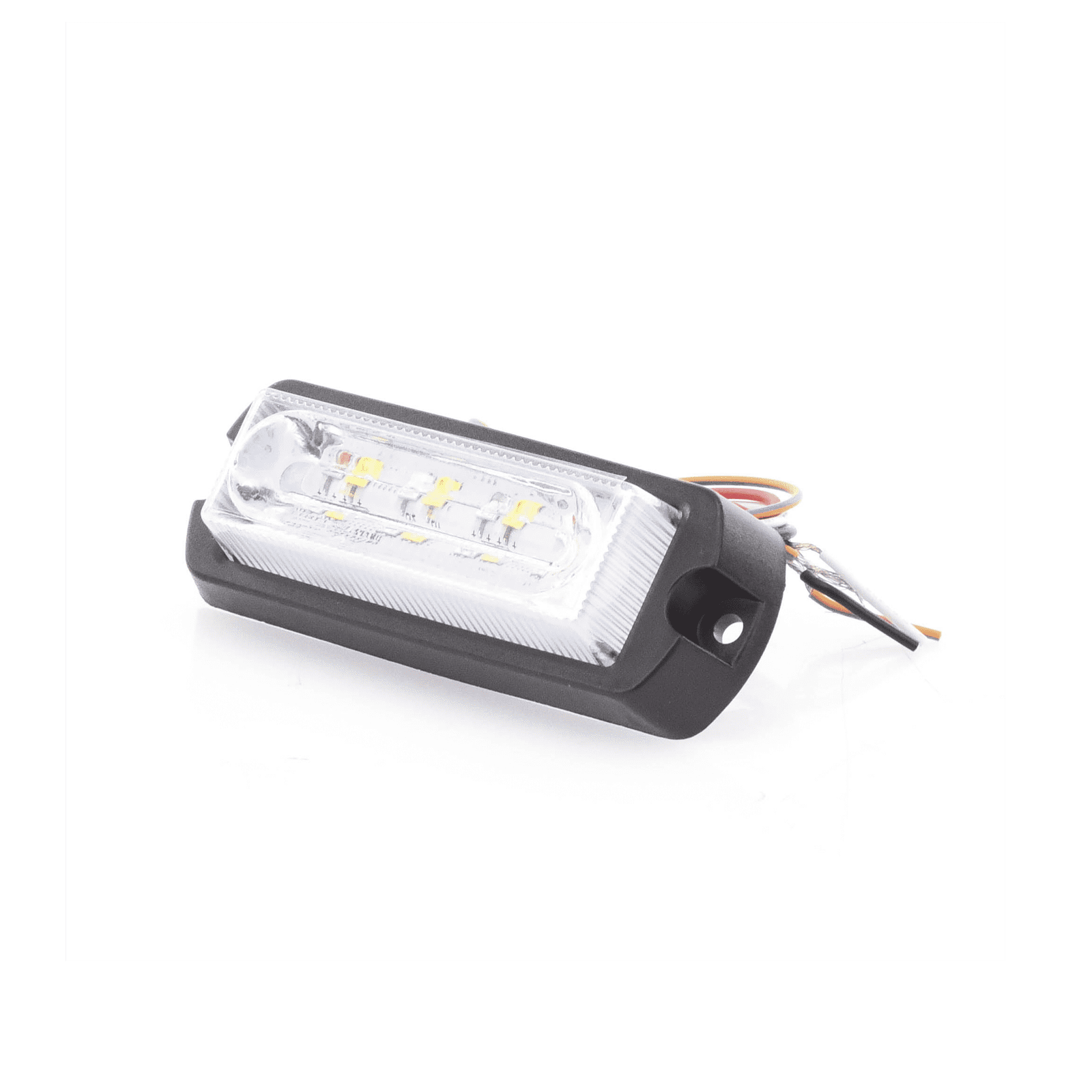 Luz Auxiliar Ultra Brillante de 8 LED, color Ámbar / Claro , con mica transparente. X13AW - EPCOM INDUSTRIAL SIGNALING