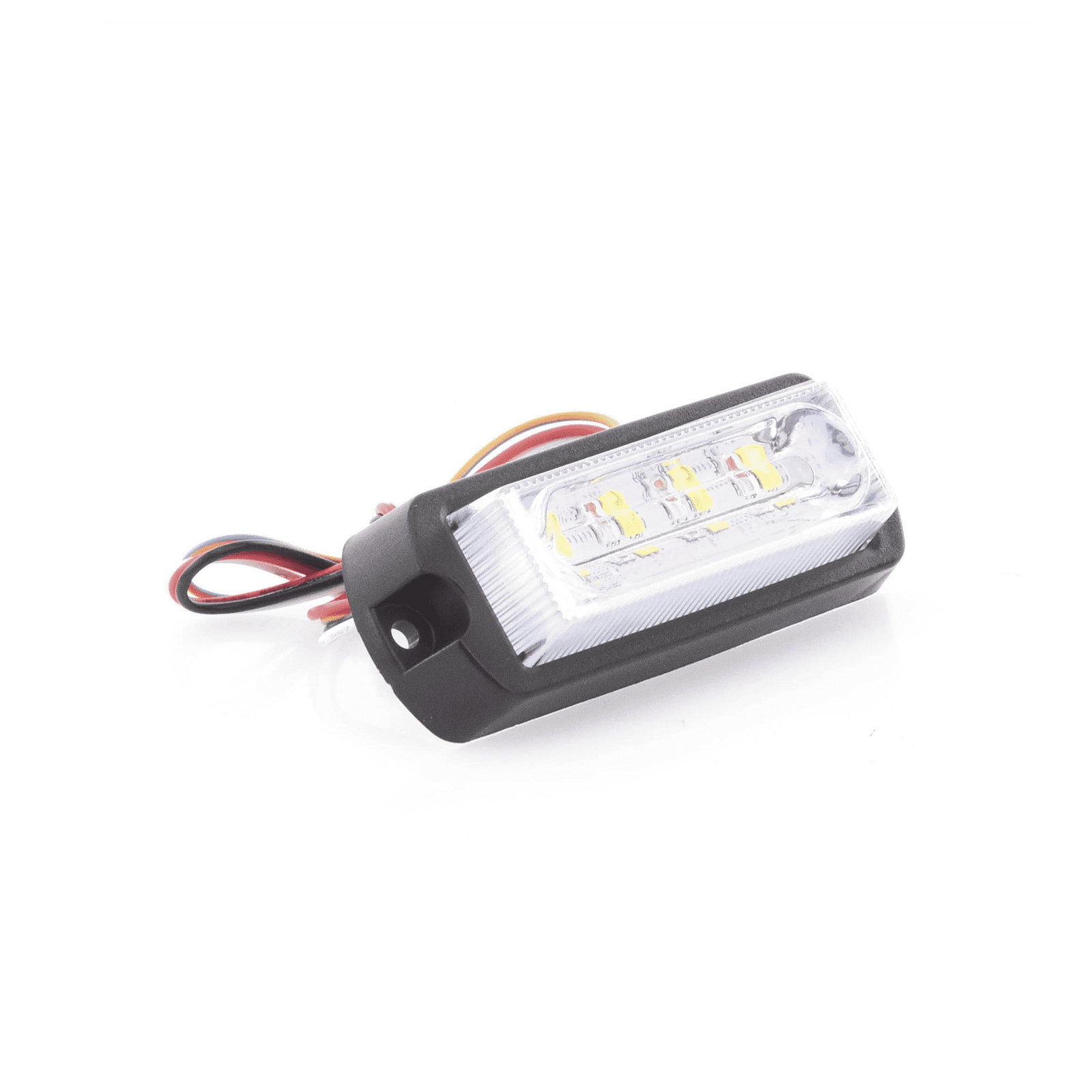 Luz Auxiliar Ultra Brillante de 8 LED, color Ámbar / Claro , con mica transparente. X13AW - EPCOM INDUSTRIAL SIGNALING