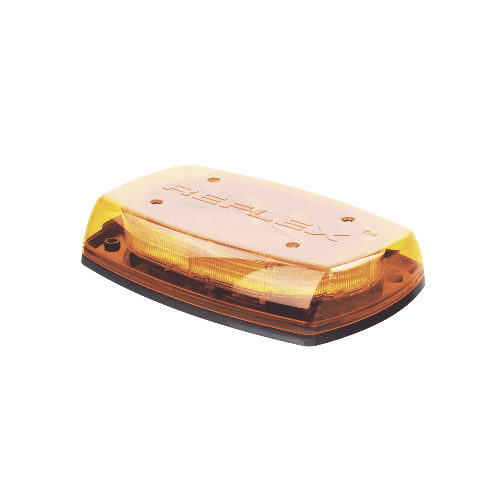 Micro Barra de Luces Ultra Brillante, color domo ambar, LED ámbar, Ideal para Seguridad Privada X5545-A - ECCO
