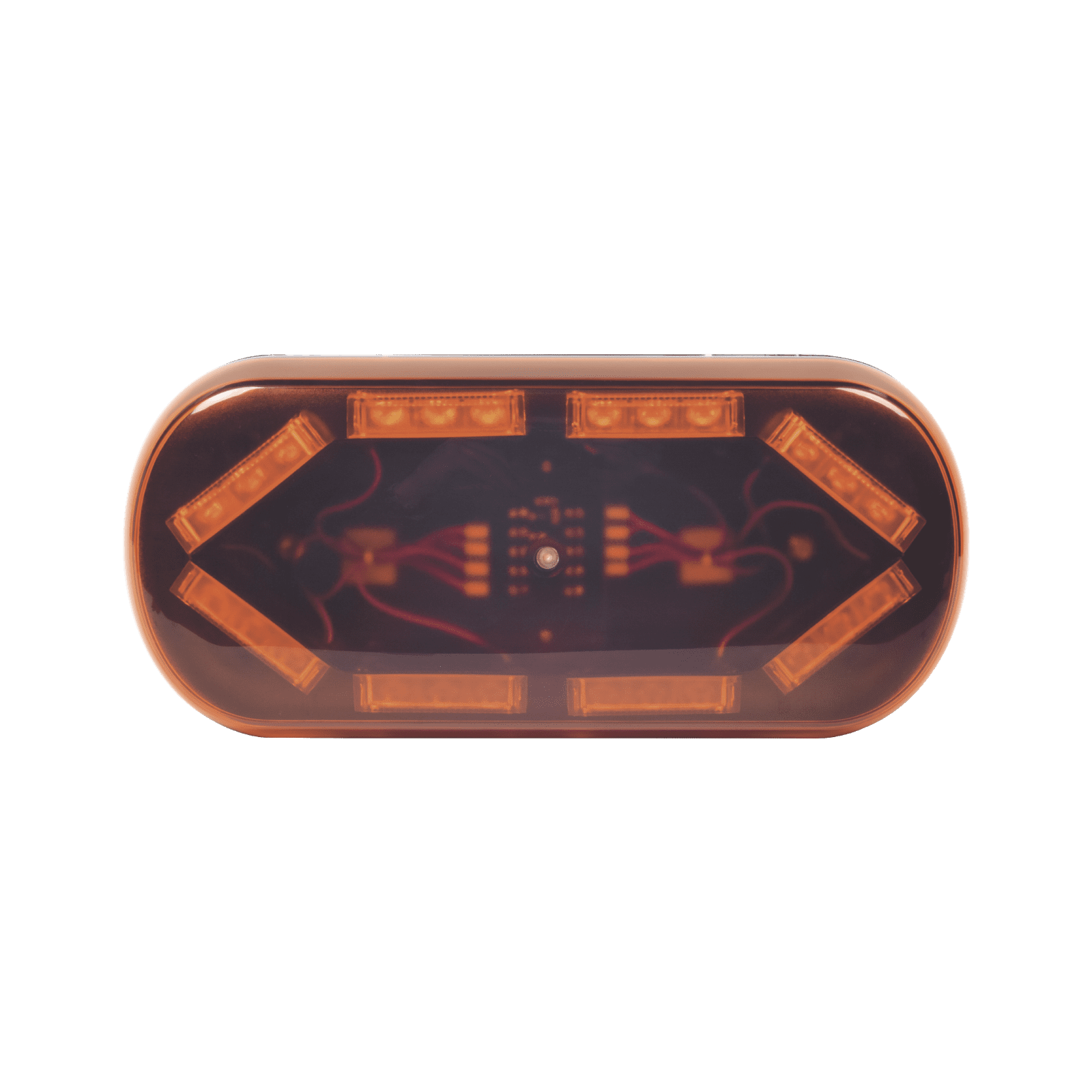Mini Barra con 24 LED, Color Ámbar Con Montaje Magnético y de Succión X605A - EPCOM INDUSTRIAL SIGNALING