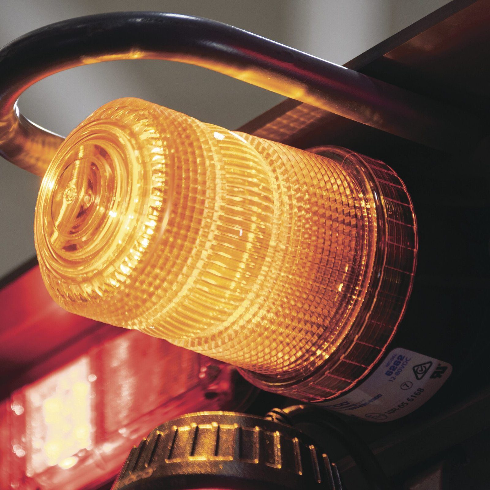 Mini Burbuja LED Serie X6262, Color Ámbar X6262-A - ECCO