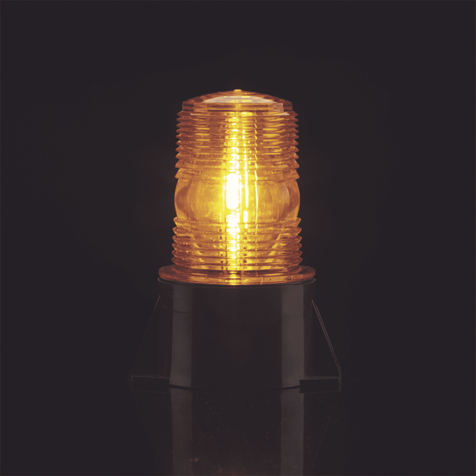 Mini Burbuja LED Serie X62, Color Ámbar X62A - EPCOM INDUSTRIAL SIGNALING