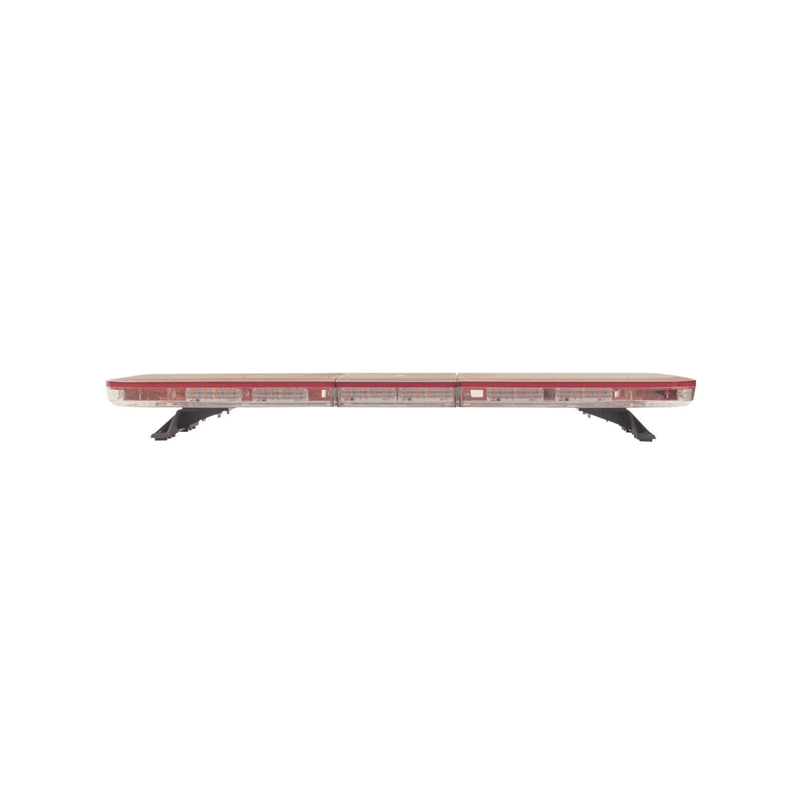 Barra de luces LED de 47″, 124 LED, con control de tráfico en color ámbar, dual color rojo/claro, ideal para equipar ambulancias y unidades de bomberos X67RWV2 - EPCOM INDUSTRIAL SIGNALING