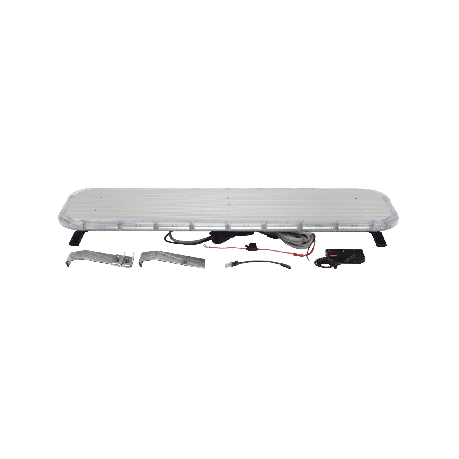 Barra de Luces LED de 46” Ambar, de 132 LEDs, Controlador Incluido – Ideal para Equipar Unidades de seguridad privada y vehiculos de trabajo X75A - EPCOM INDUSTRIAL SIGNALING