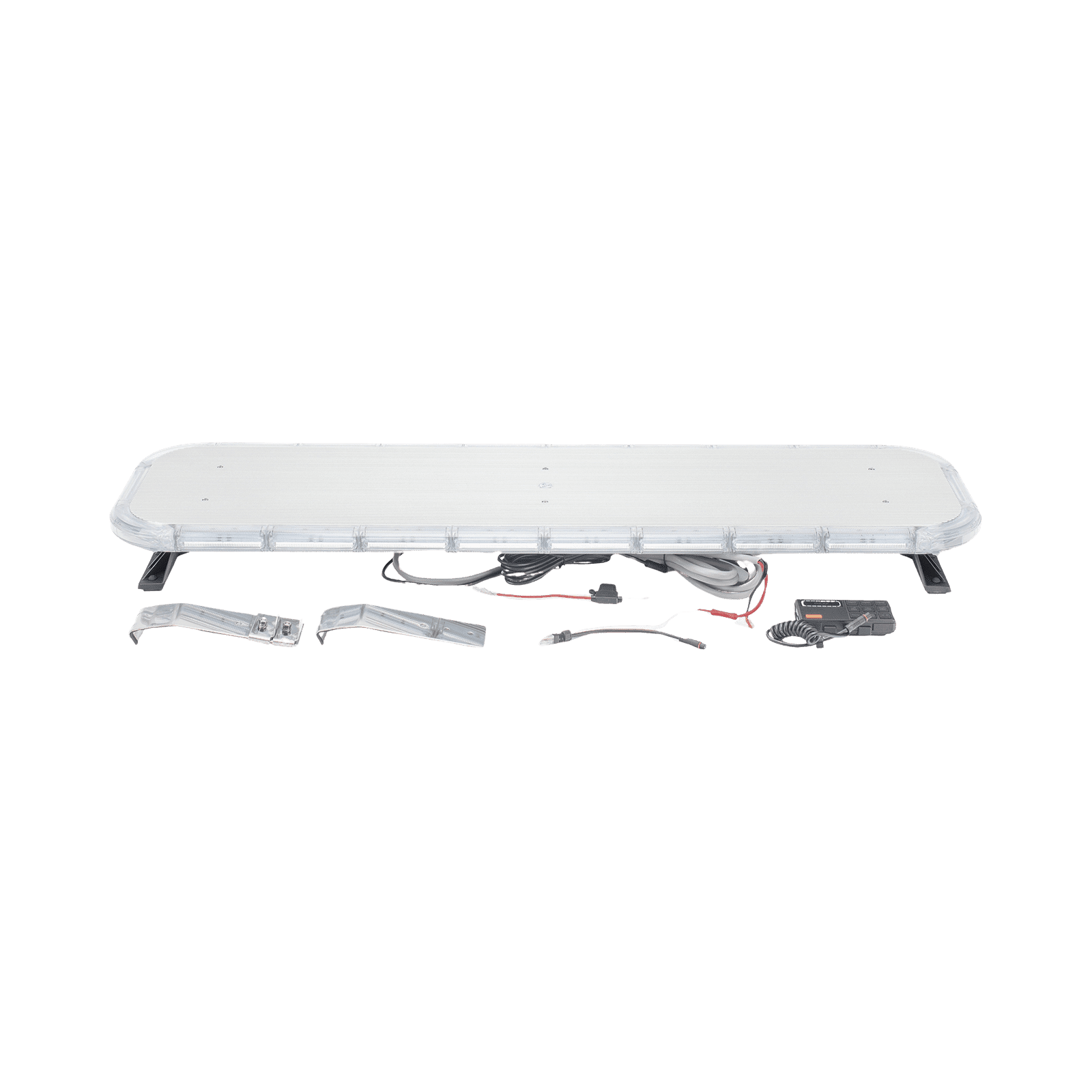 Barra de Luces LED de 46” Ambar, de 132 LEDs, Controlador Incluido – Ideal para Equipar Unidades de seguridad privada y vehiculos de trabajo X75A - EPCOM INDUSTRIAL SIGNALING