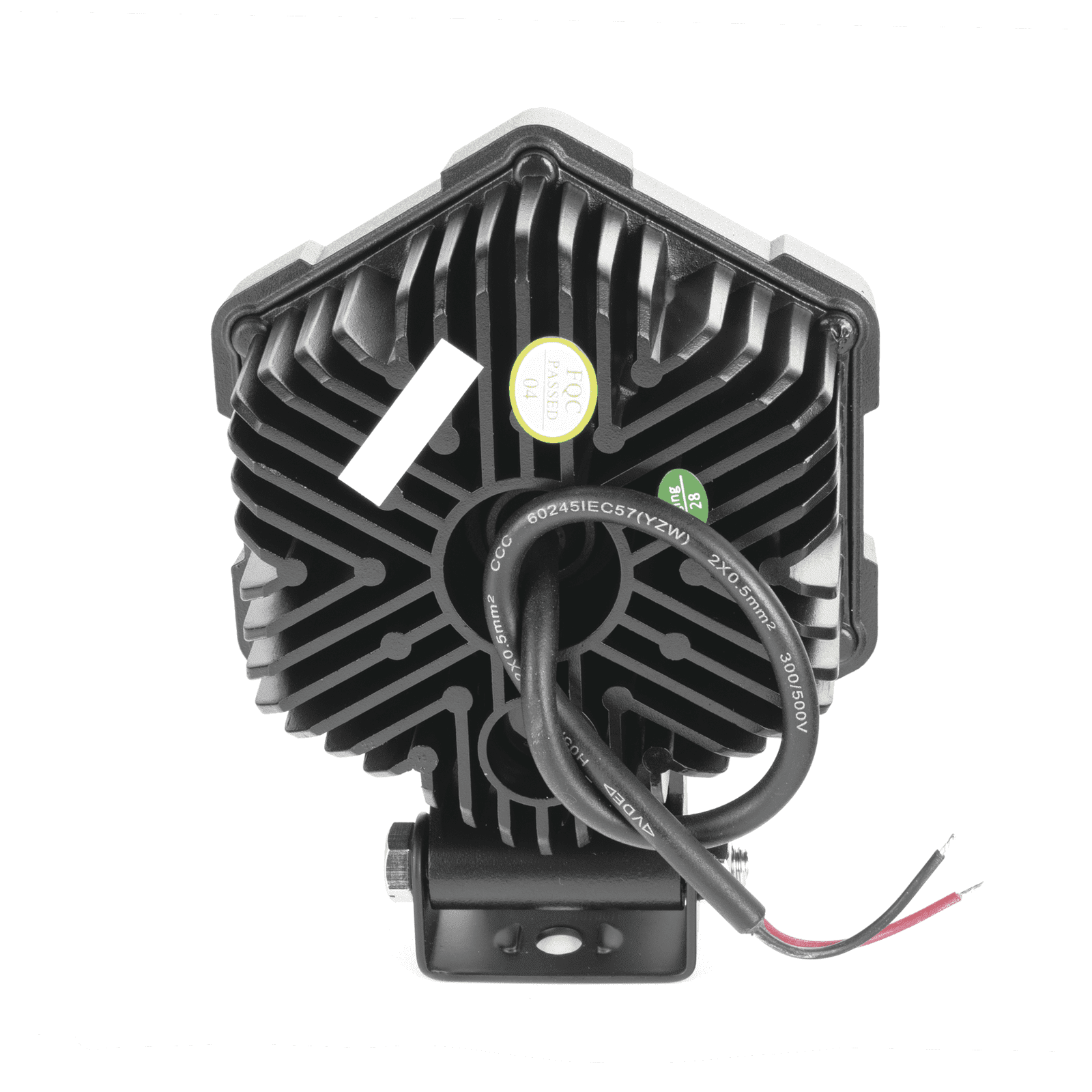 Luz de Trabajo Ultra brillante, 6 Led, 2200 Lumenes, 30 watts, 12-24 Vcc XCHR30 - EPCOM INDUSTRIAL SIGNALING
