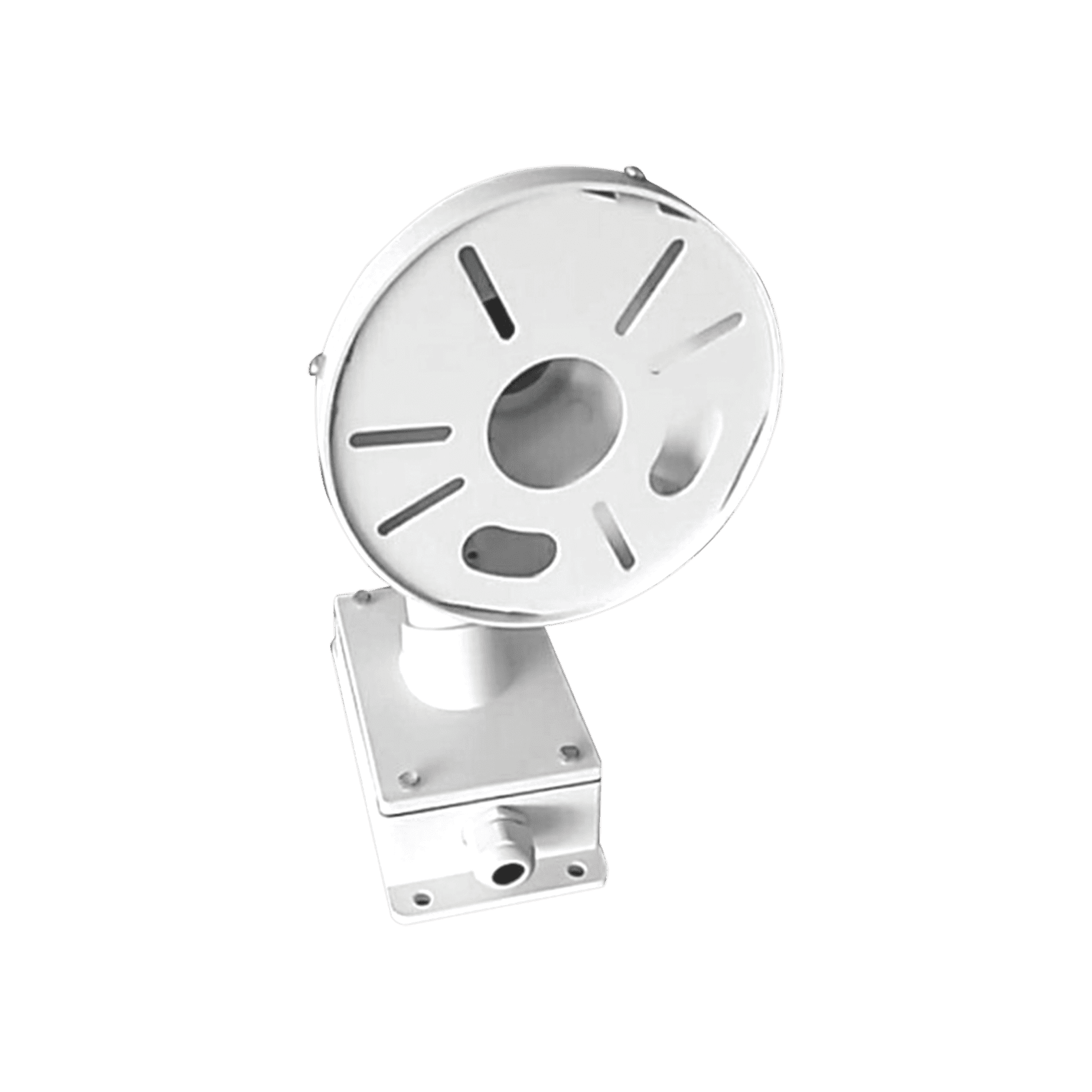 Montaje Universal de Pared con Cuello de Ganso y Caja de Conexiones / Compatible con Cámaras Domo y Bala XGA160C - SYSCOM VIDEO