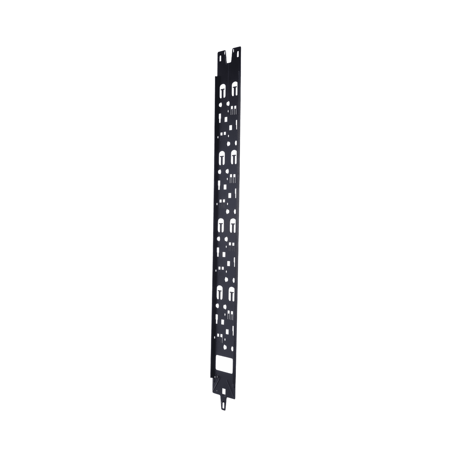 Panel Administrador de Cables Vertical para Gabinete FlexFusion™ de 45RU, Acepta Anillos en D, Anillos S1DR, S2DR y L; S1LR, S2LR, Color Negro XG-VCM45B - PANDUIT