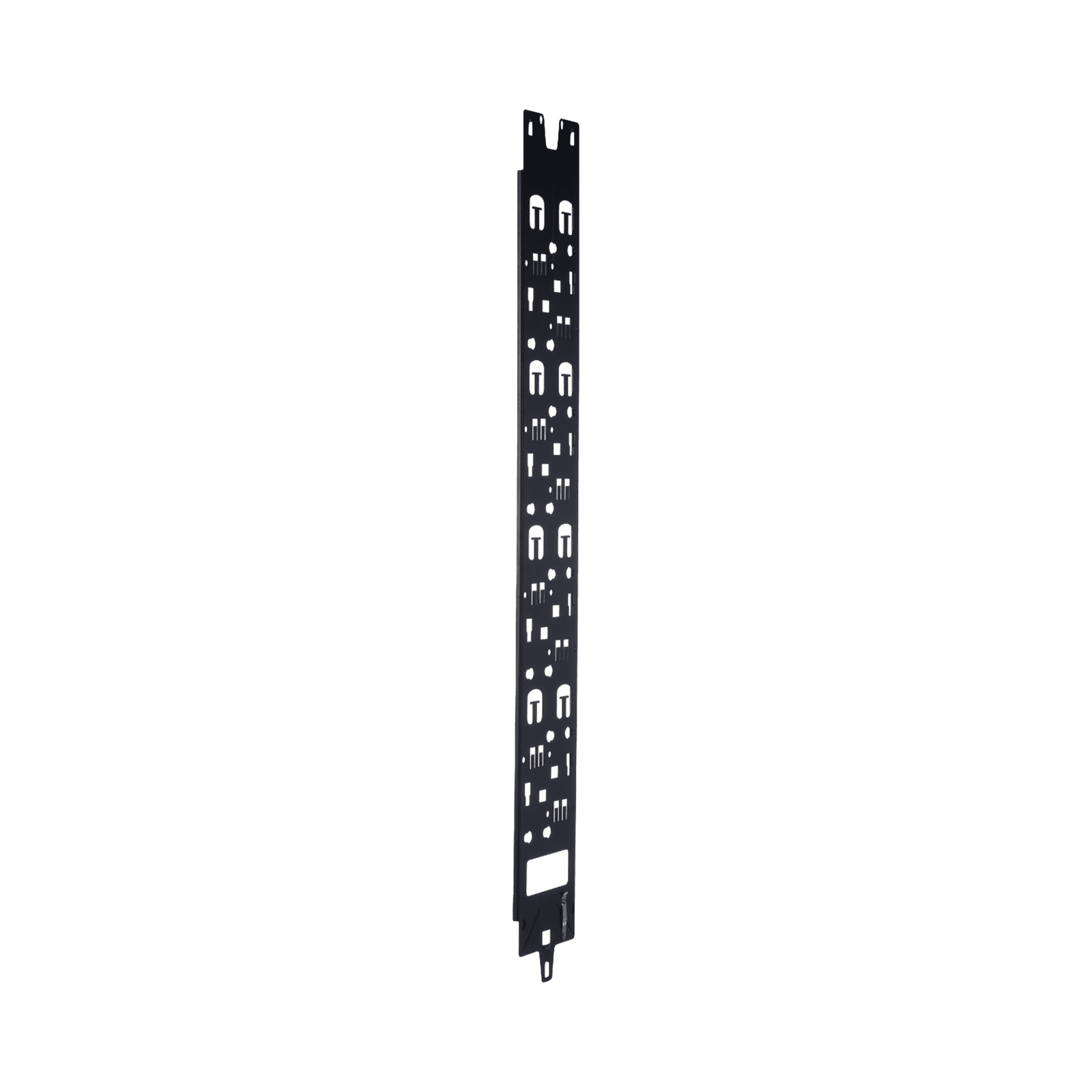 Panel Administrador de Cables Vertical para Gabinete FlexFusion™ de 45RU, Acepta Anillos en D, Anillos S1DR, S2DR y L; S1LR, S2LR, Color Negro XG-VCM45B - PANDUIT