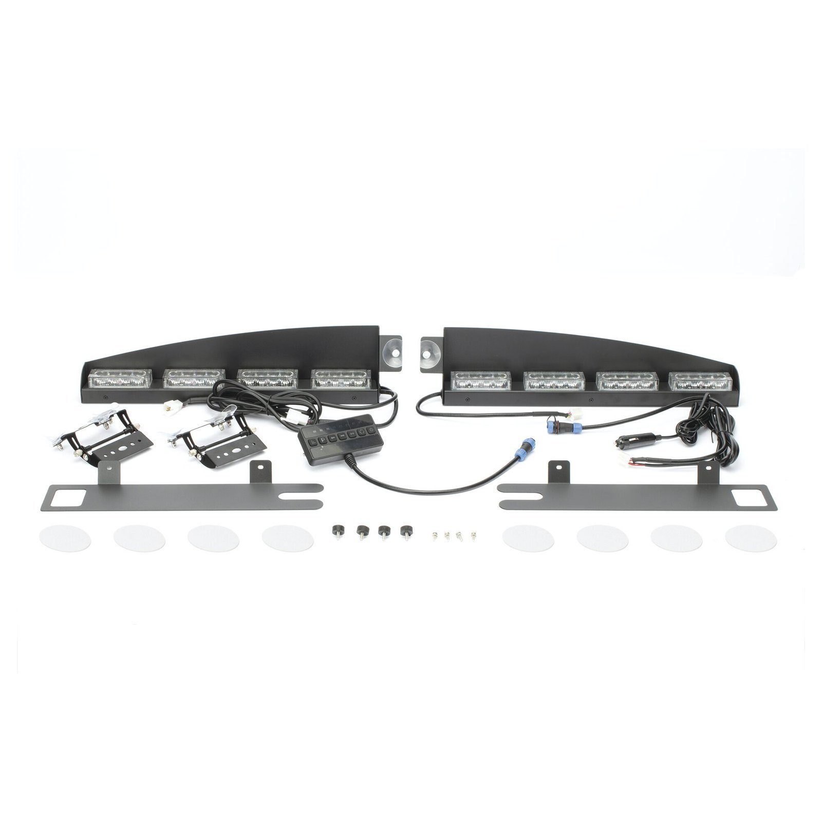 Luces Direccional de Visera para Interior, Color Rojo/Azul XLL107RB - EPCOM INDUSTRIAL SIGNALING
