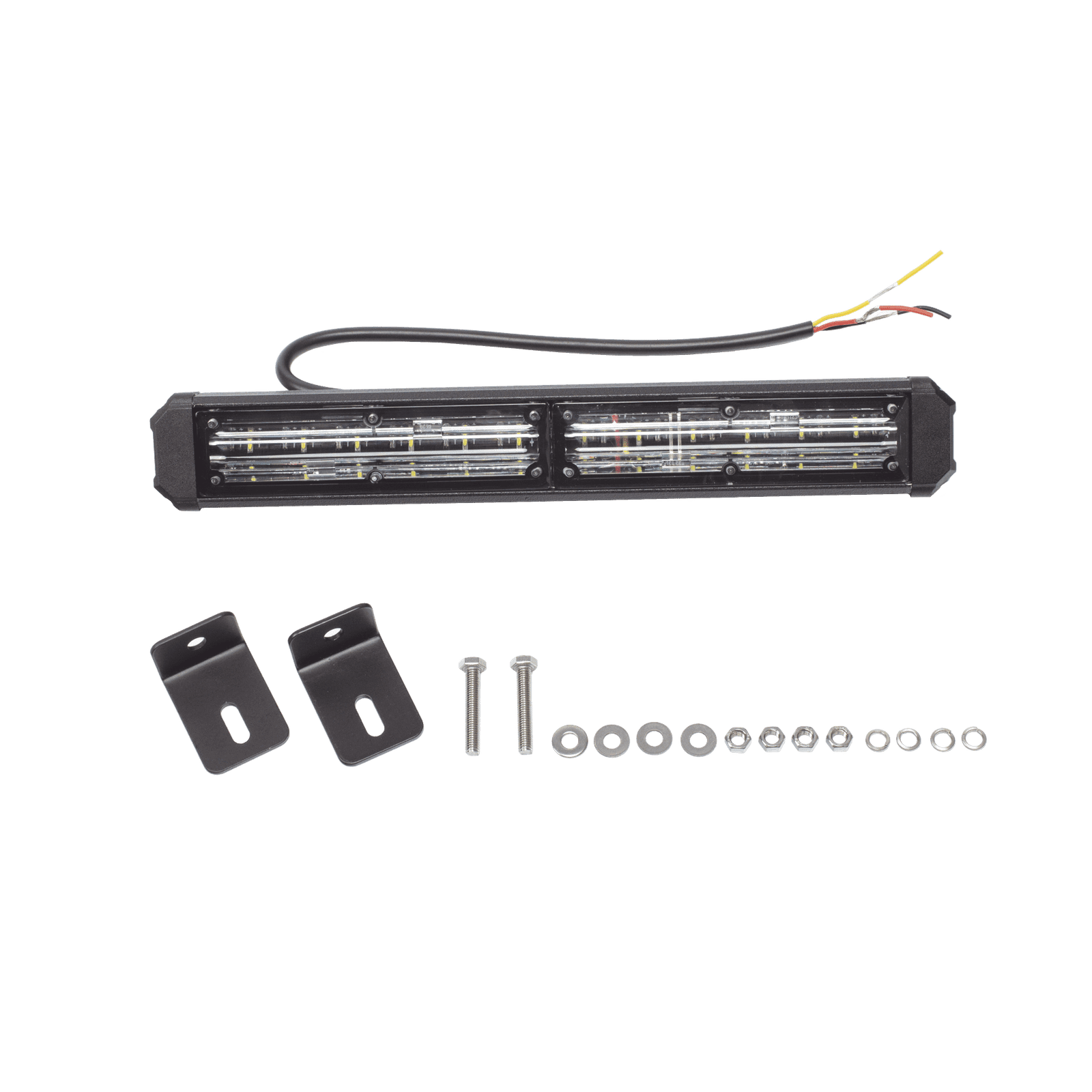 Barra de Luz de Advertencia, 2 Módulos de 6 LED, 11 Pulgadas Clara XLT2132W - EPCOM INDUSTRIAL SIGNALING