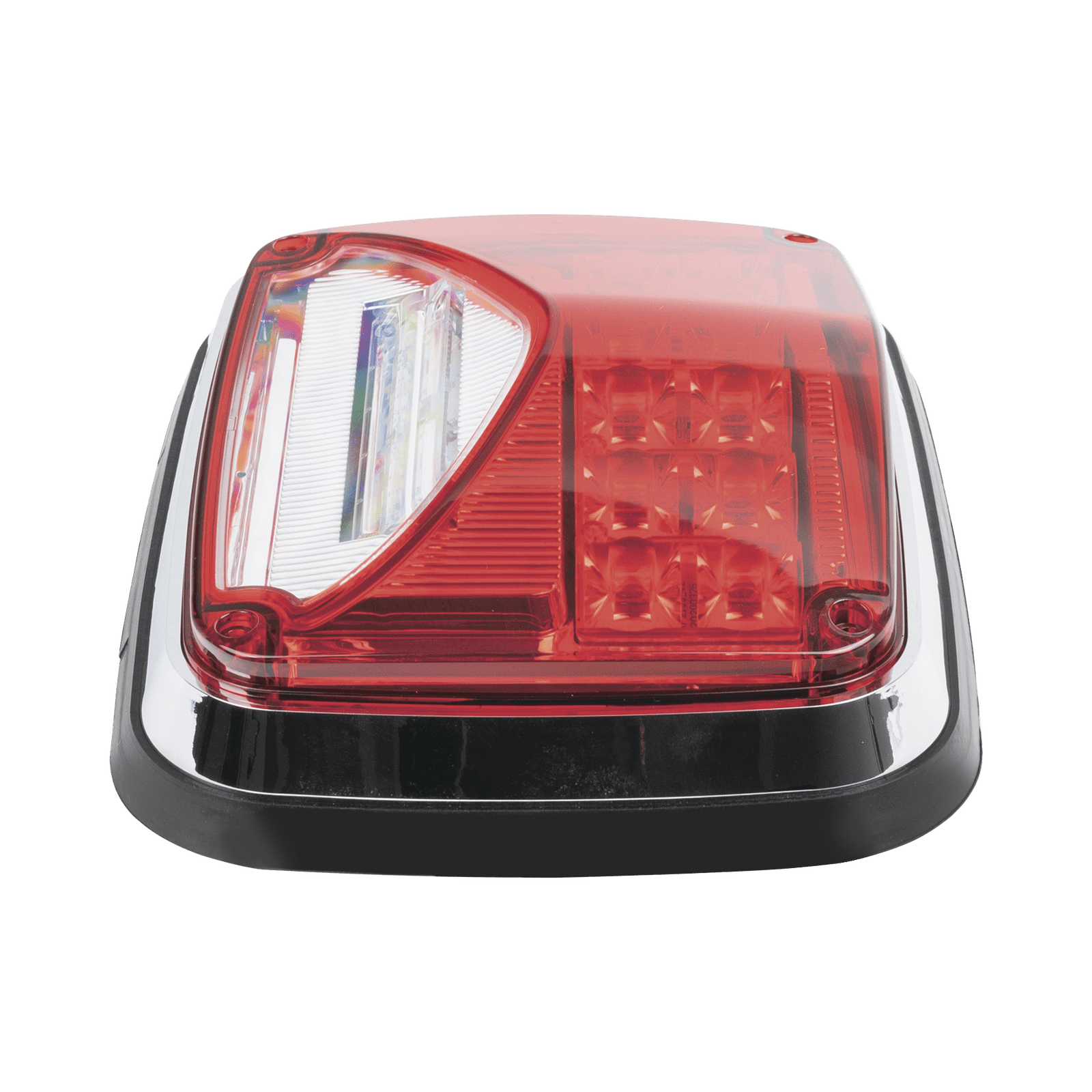 Luz de advertencia de 8 X 6″, Color Rojo, Con Luz de Trabajo Clara, Ideal para Ambulancias XLTE1755R - EPCOM INDUSTRIAL SIGNALING