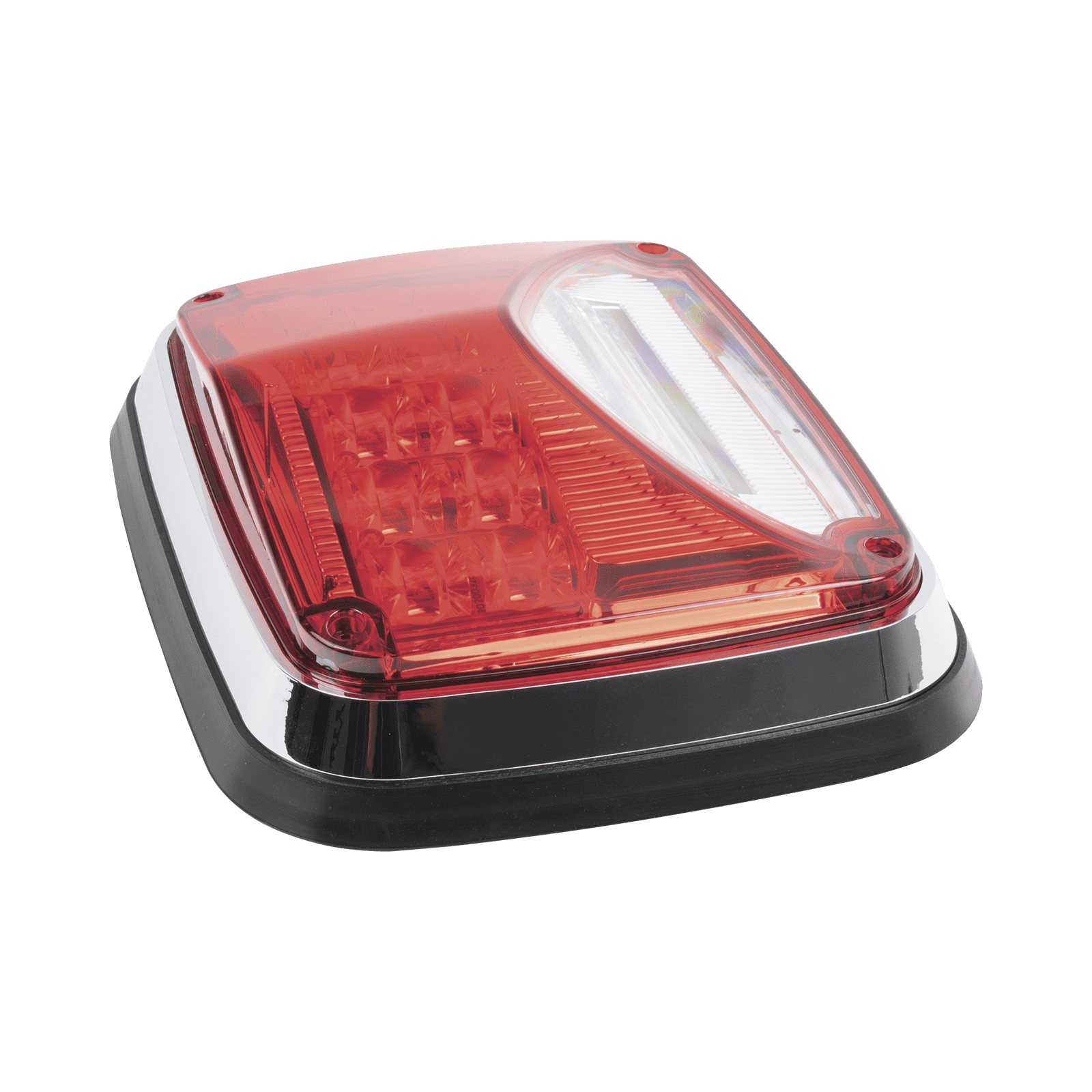 Luz de advertencia de 8 X 6″, Color Rojo, Con Luz de Trabajo Clara, Ideal para Ambulancias XLTE1755R - EPCOM INDUSTRIAL SIGNALING