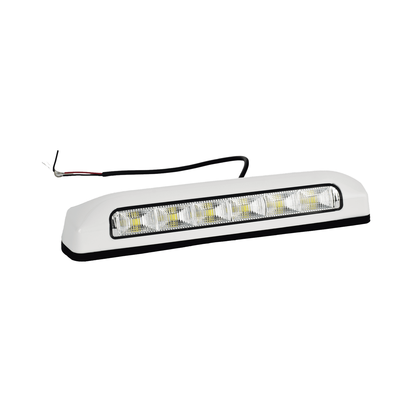 Luz de Escena, 6 LED, IP67, con bisel color blanco, Ideal para Ambulancias y Vehiculos de trabajo XLTE2205W - EPCOM INDUSTRIAL SIGNALING