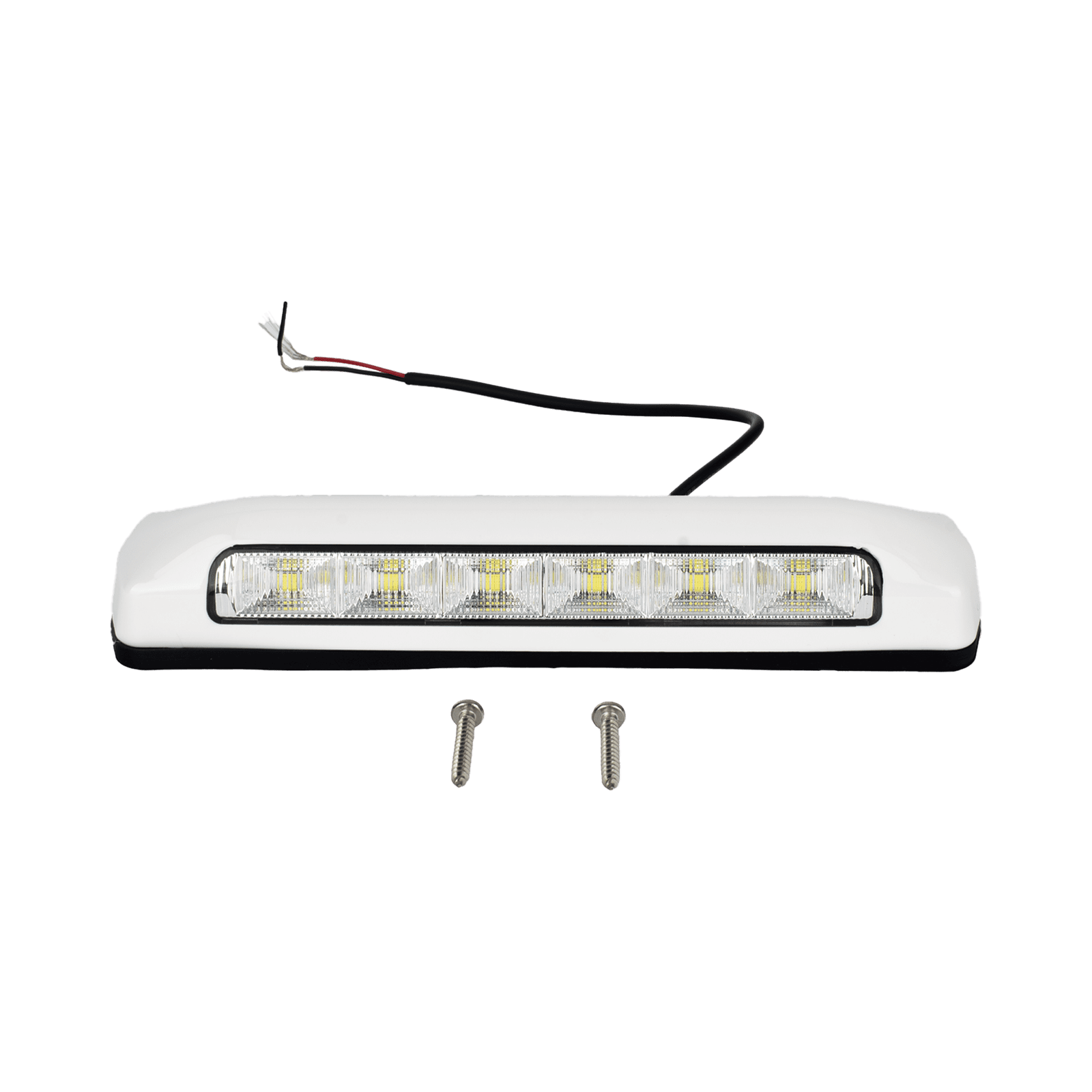 Luz de Escena, 6 LED, IP67, con bisel color blanco, Ideal para Ambulancias y Vehiculos de trabajo XLTE2205W - EPCOM INDUSTRIAL SIGNALING