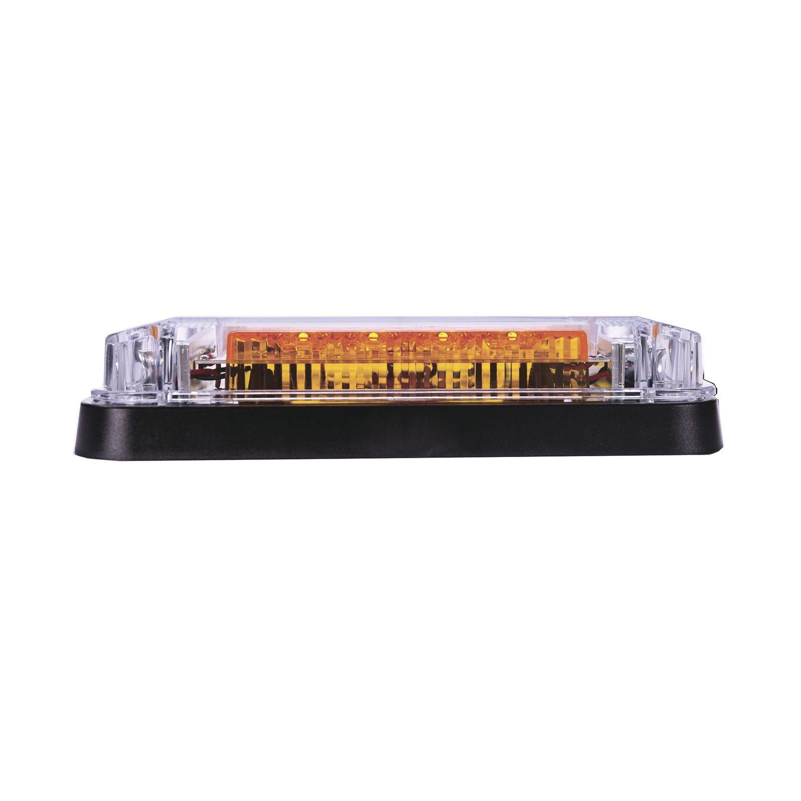 Luz de Advertencia de 7X4″, Color Ámbar, Con Luces de Trabajo, Ideal para Ambulancias XLTE2345A - EPCOM INDUSTRIAL SIGNALING