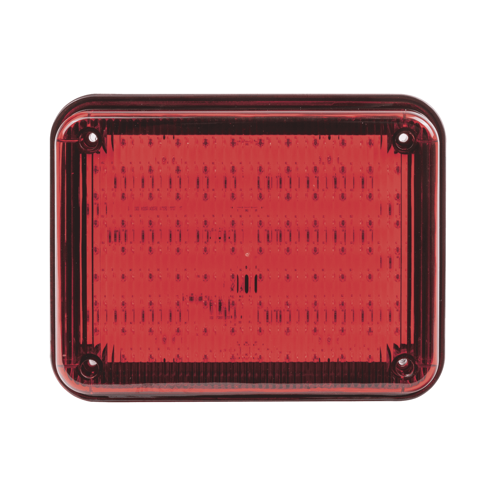 Luz de Advertencia de 9X7″, Color Rojo, Ideal para Ambulancias XLTE515R - EPCOM INDUSTRIAL SIGNALING
