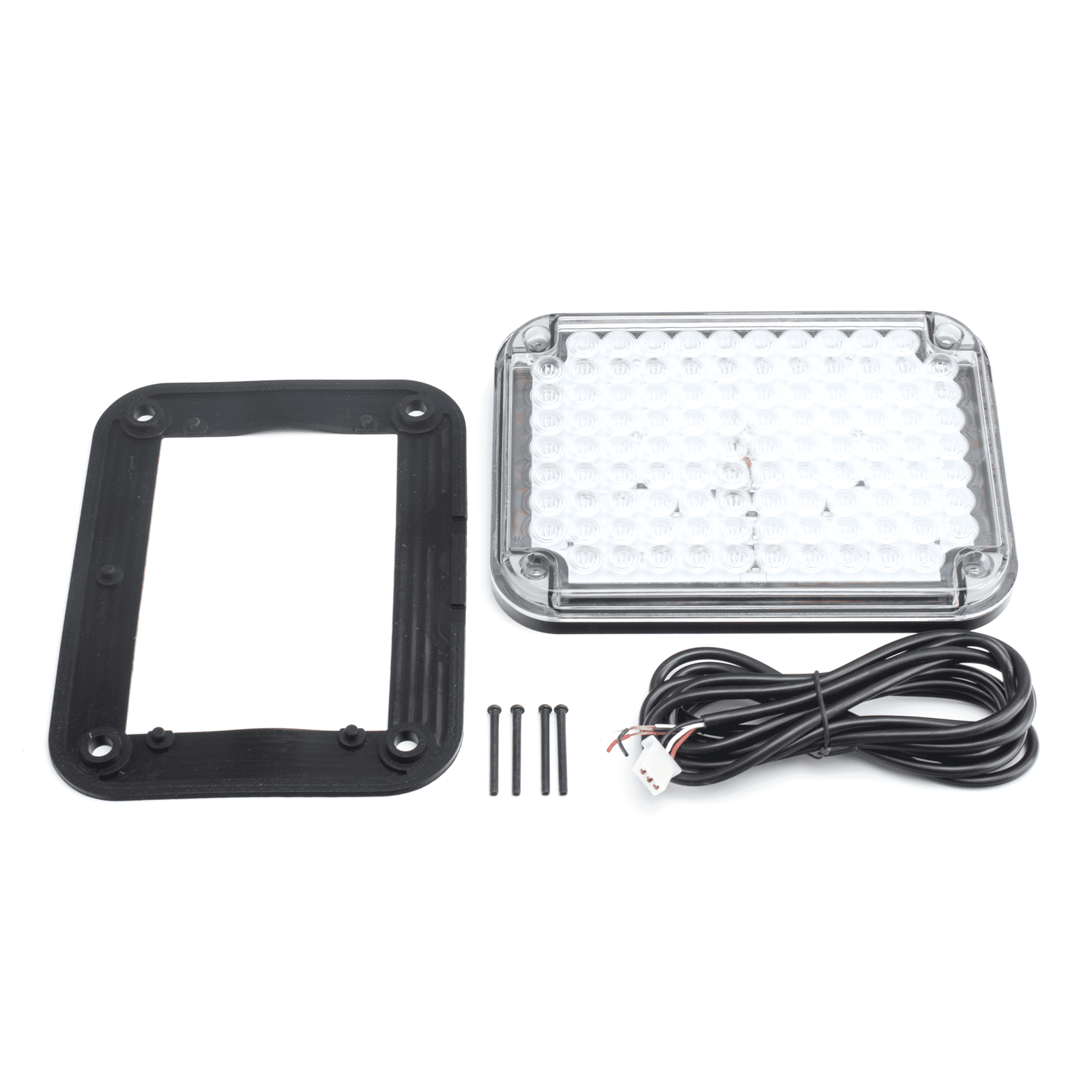 Luz de Advertencia de 9X7″, Bicolor Rojo/Claro, Ideal para Ambulancias XLTE515RWV2 - EPCOM INDUSTRIAL SIGNALING