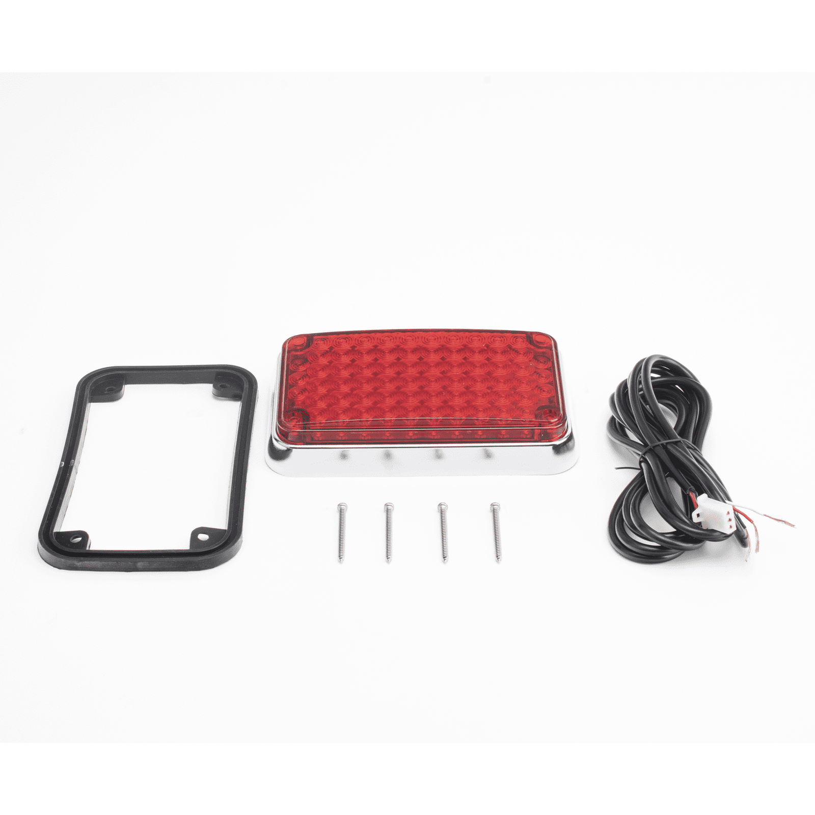 Luz de Advertencia de 6X4″, Color Rojo, Ideal para Ambulancias XLTE595RV2 - EPCOM INDUSTRIAL SIGNALING