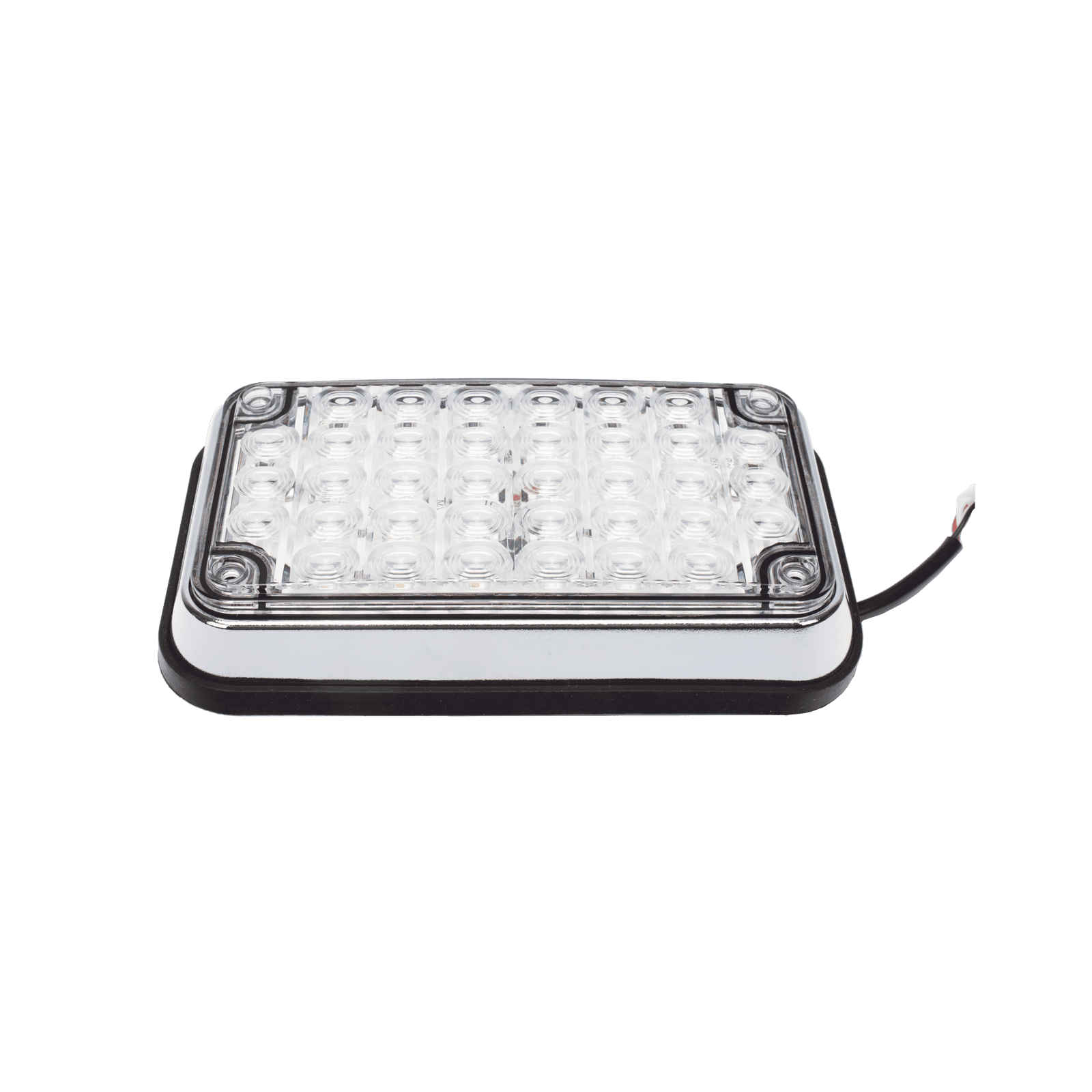 Luz de Advertencia de 6X4″, Bicolor Rojo/Claro, Ideal para Ambulancias XLTE595RW - EPCOM INDUSTRIAL SIGNALING