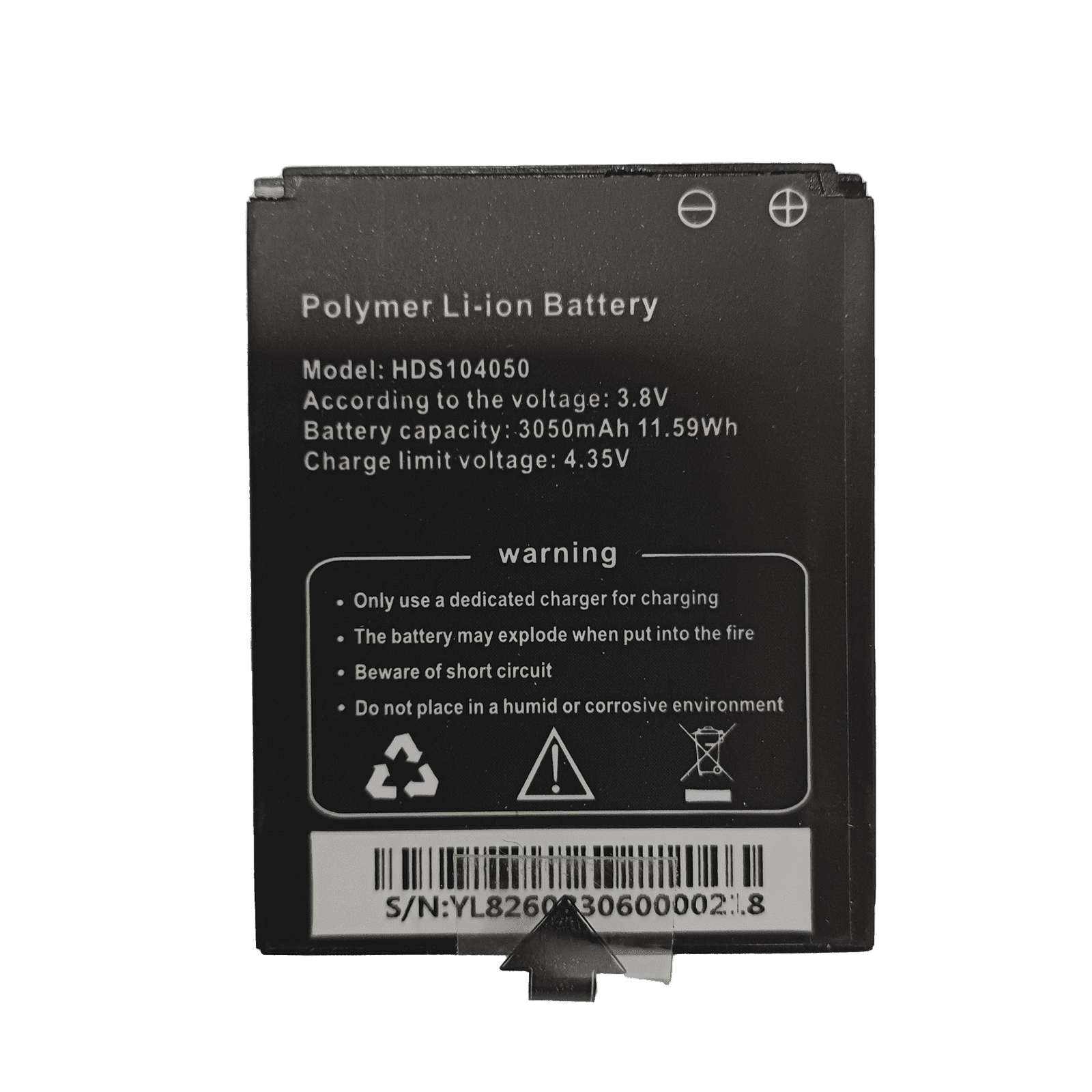 Batería de Respaldo para Bodycam XMR-R3 XMRR3BATTERY - EPCOM