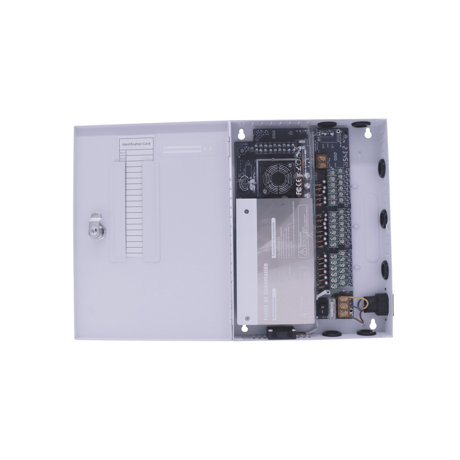 Fuente PREMIUM / 11-15 V / 18 canales / 30 A / Alta tecnología en seguridad / Doble ventilador / Hasta 1.85 Amperes por Salida / Filtro de Ruido por canal / Diseño de alta gama. XP18DC30UD - EPCOM POWERLINE