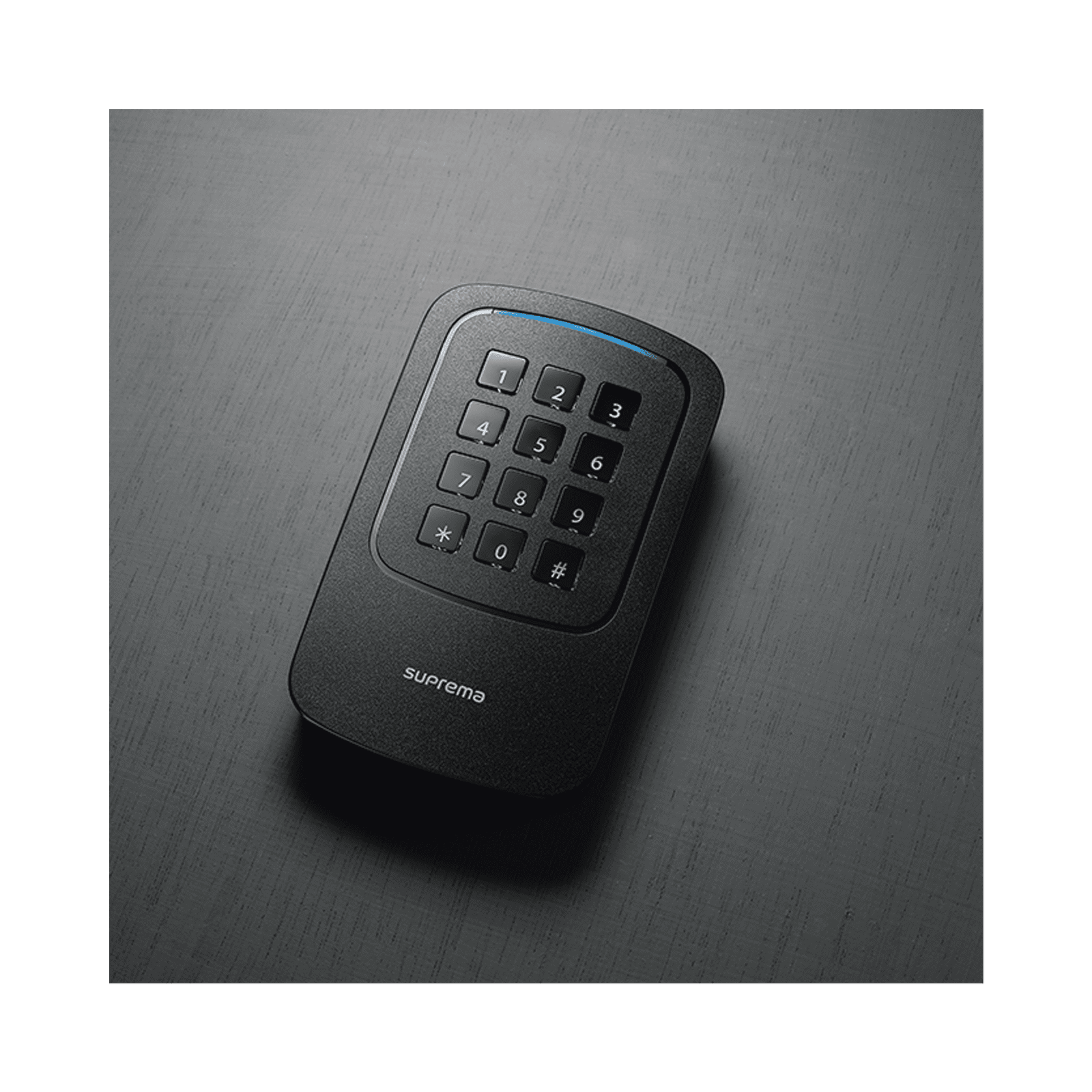 Lector Esclavo de Tarjetas con teclado de uso en exterior,  Multitecnolgia, NFC y Bluetooth XPD2GKDB - SUPREMA