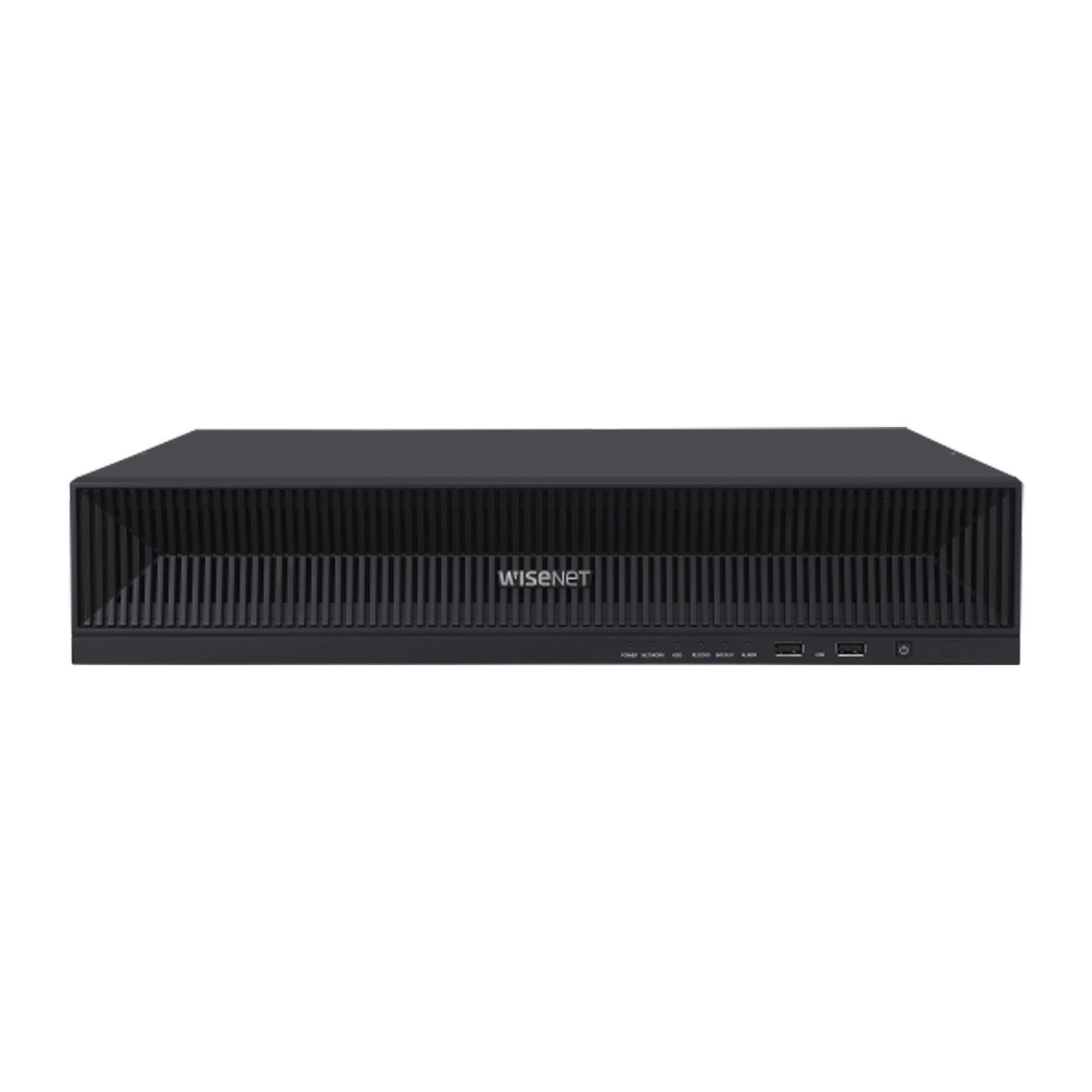NVR 32 Megapixel (8K) / 32 Canales IP / Soporta 8 Discos Duros / H.265 & Wisestream / Wisenet P2P / ONVIF / Compatible con Cámaras IA / Salida HDMI en 4K XRN-3210B2 - Hanwha Techwin Wisenet