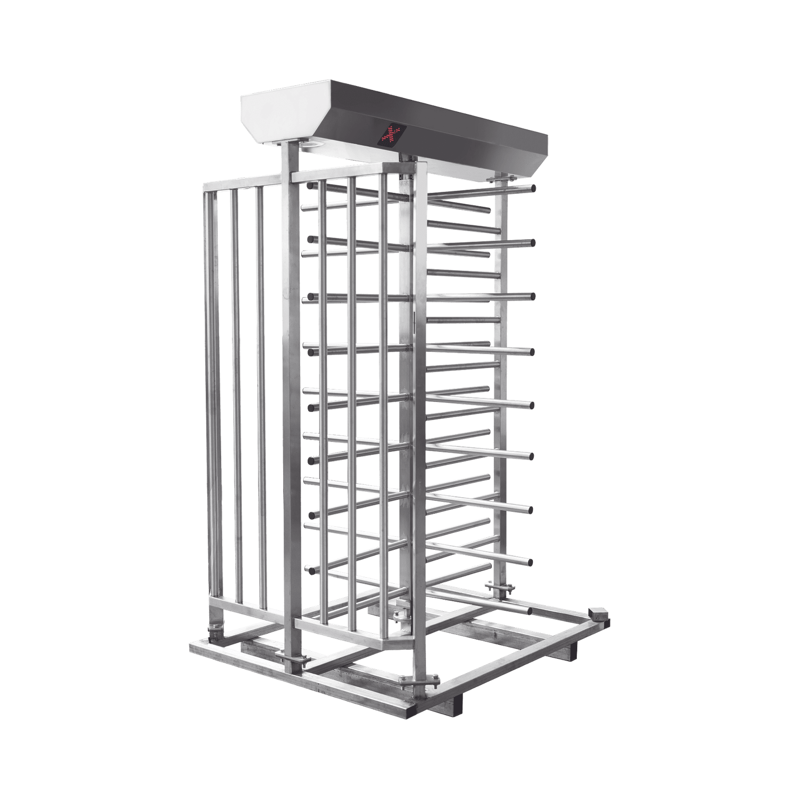 Torniquete Sencillo / Cuerpo Completo / 100% Acero Inoxidable / Diseño Elegante XT-100-L - AccessPRO