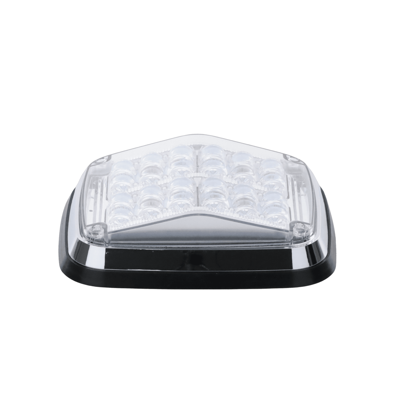Luz de advertencia de 8 X 6″, Color Rojo / Claro, SAE, IP67, Ideal para Ambulancias XT1895RW - EPCOM INDUSTRIAL SIGNALING